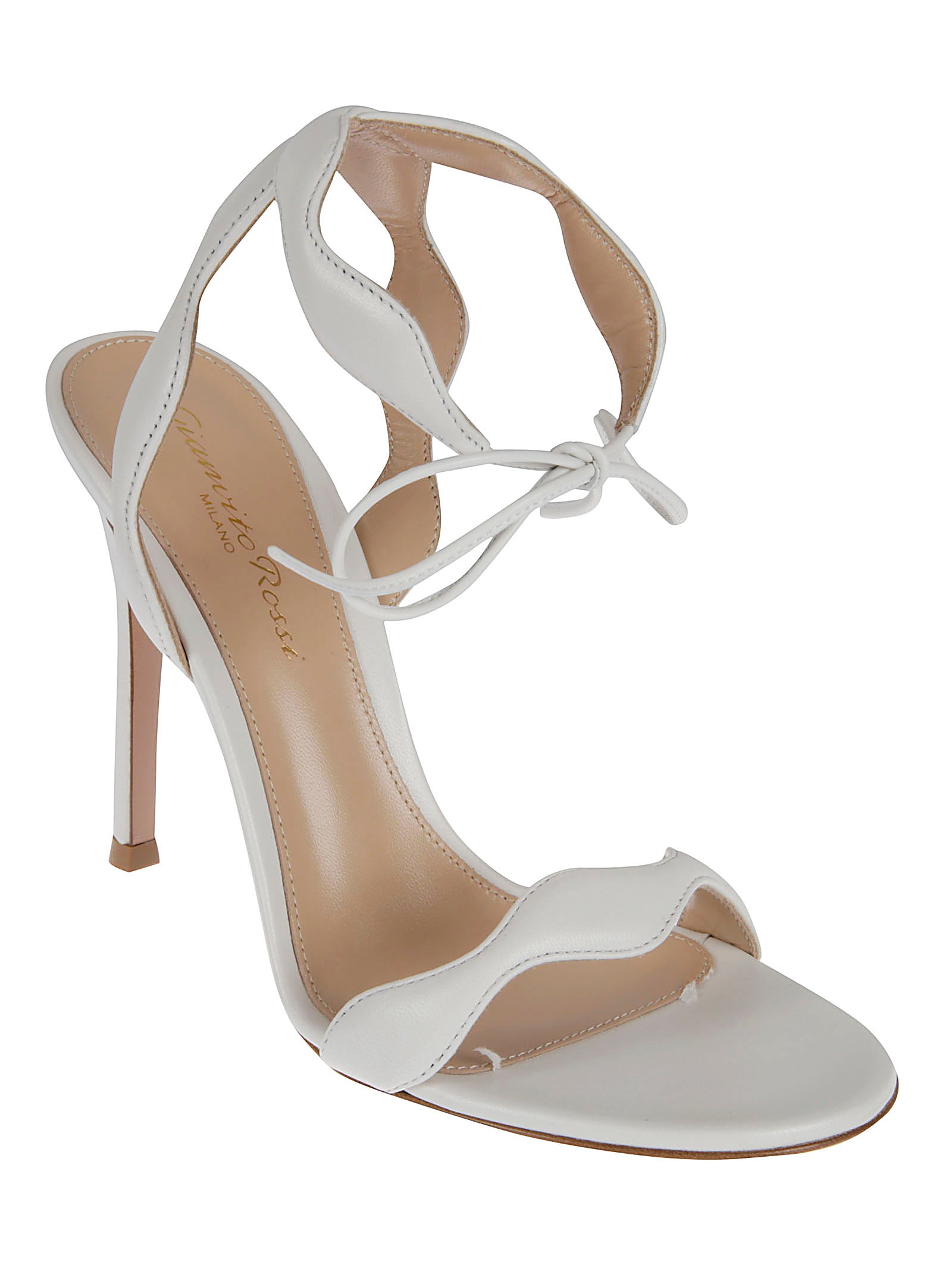 Elegant High Heel Pumps in Calf Leather