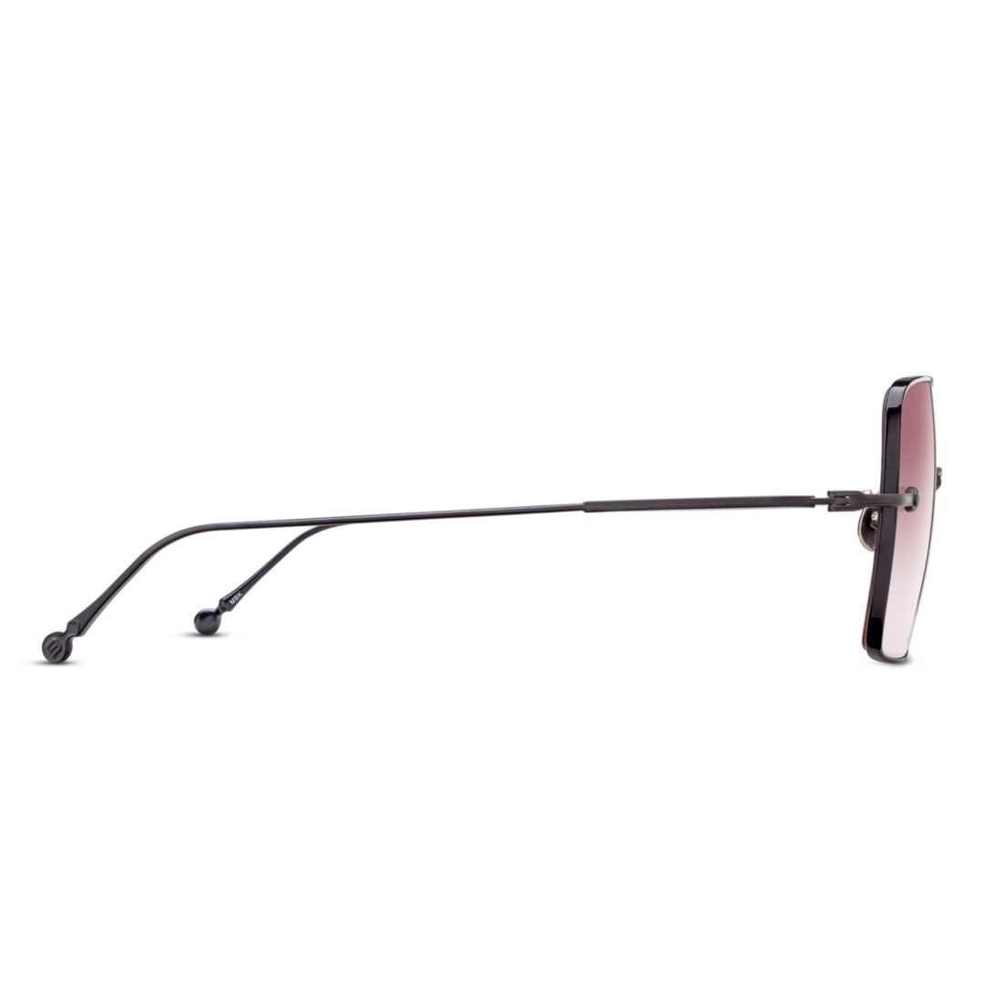 M5005.Sg Minimalist Metal Frame Sunglasses with Gradient Lenses