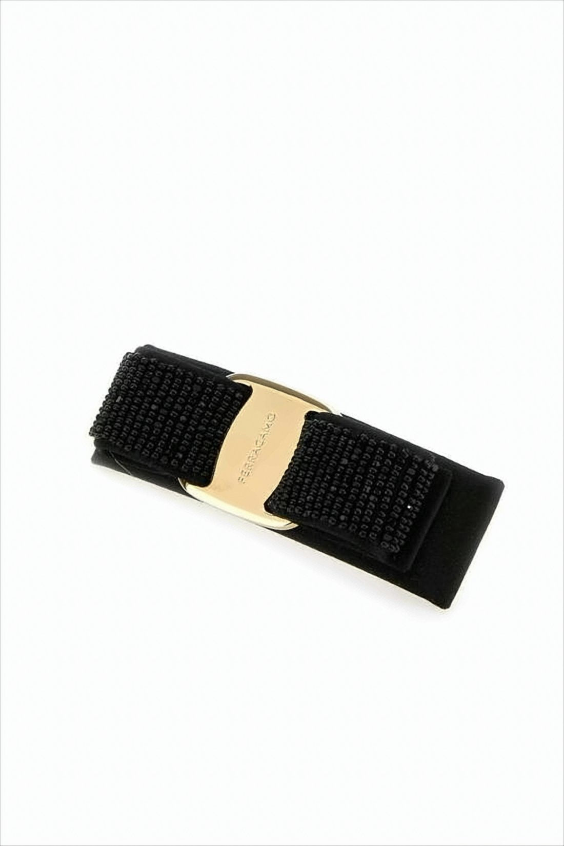 Textured Bow Hair Barrette