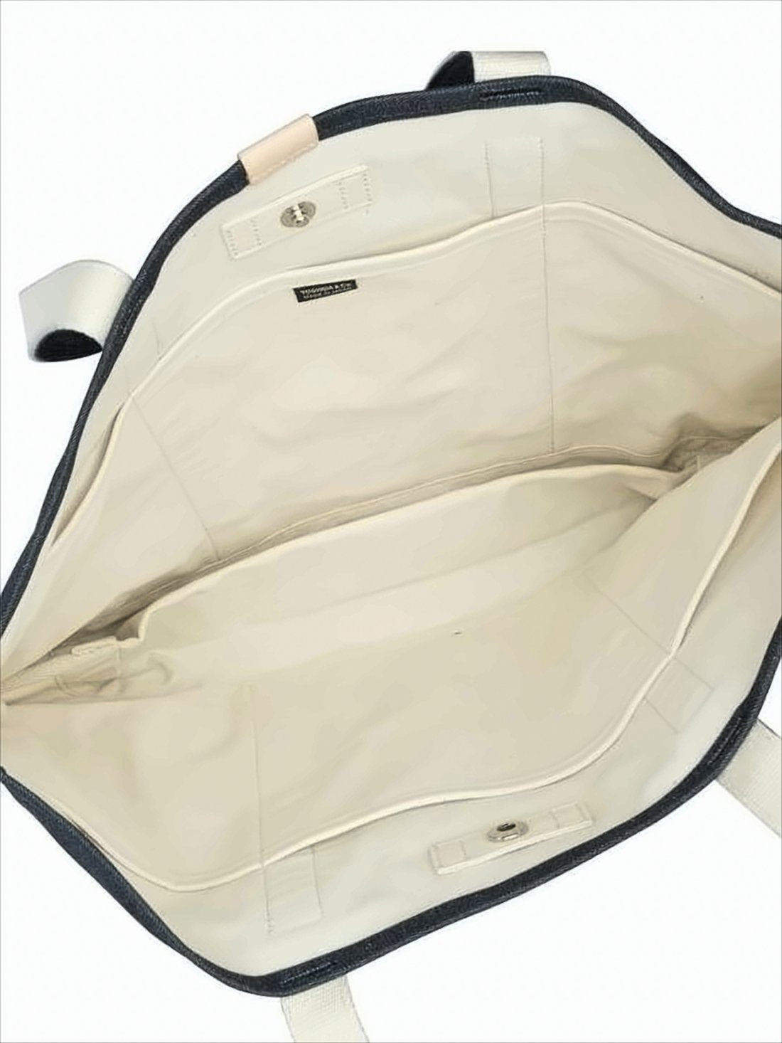 Rectangular Cotton Shoulder Bag with Minimalist Design