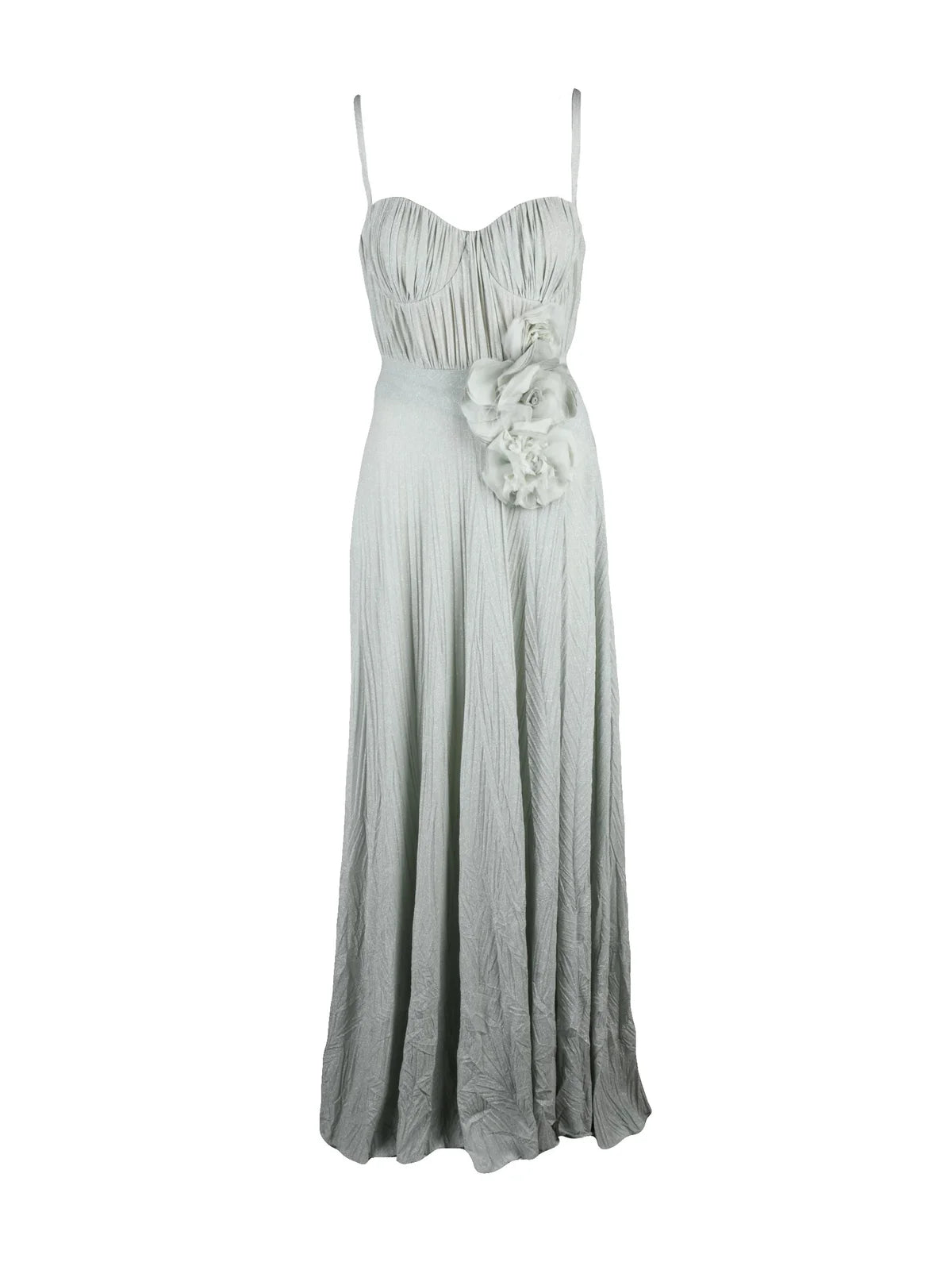 Mint Green Viscose Polyester Polyamide Dress