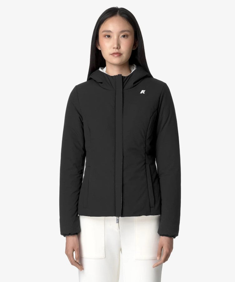 Reversible Windproof Jacket With Adjustable Hood