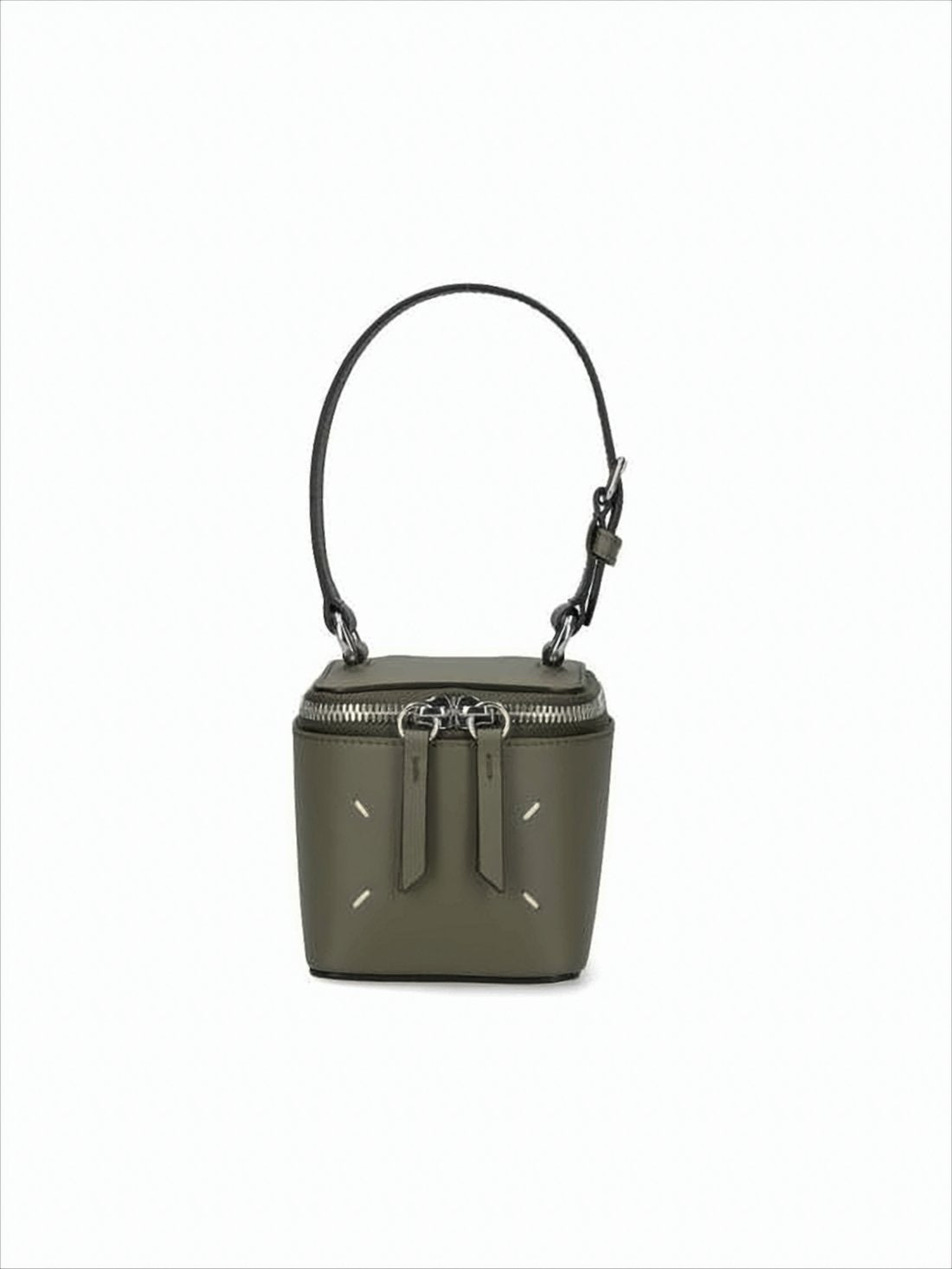 Compact Green Mini Box Bag