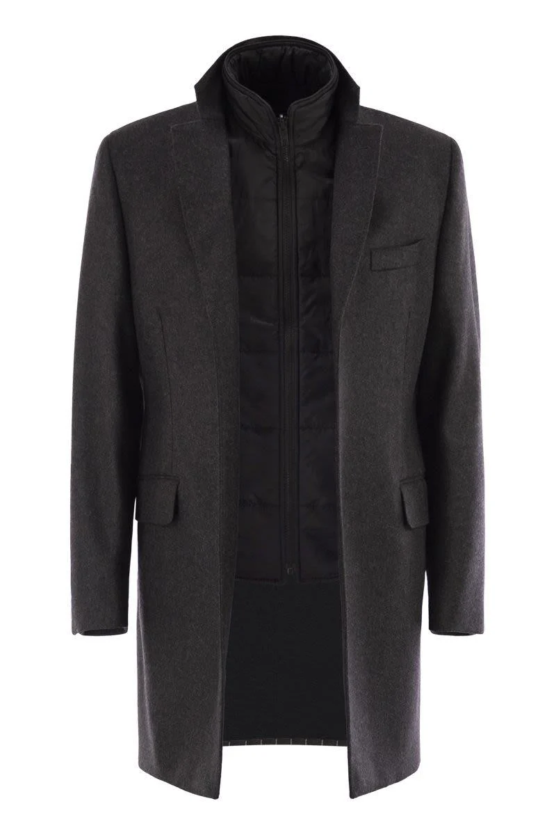 Easy Double-Breasted Coat