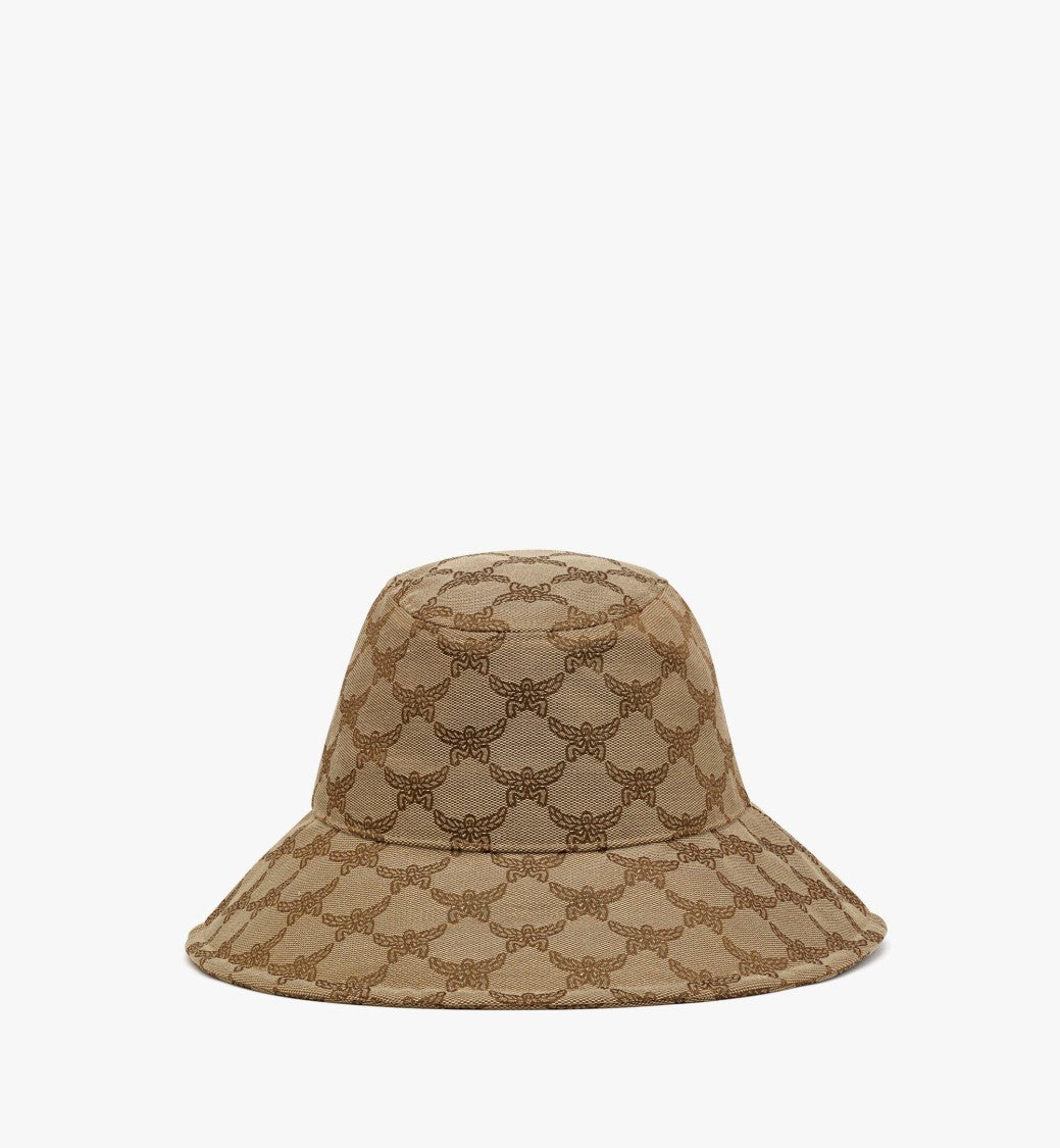 Bucket Hat With Laurel Monogram