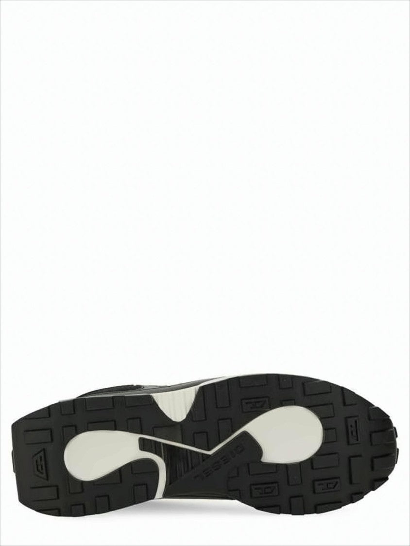 Mesh-Panel Sneakers with Contrast Midsole
