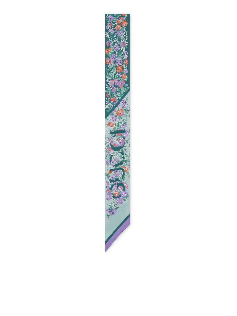 Bow Mini GG Rose Scarf