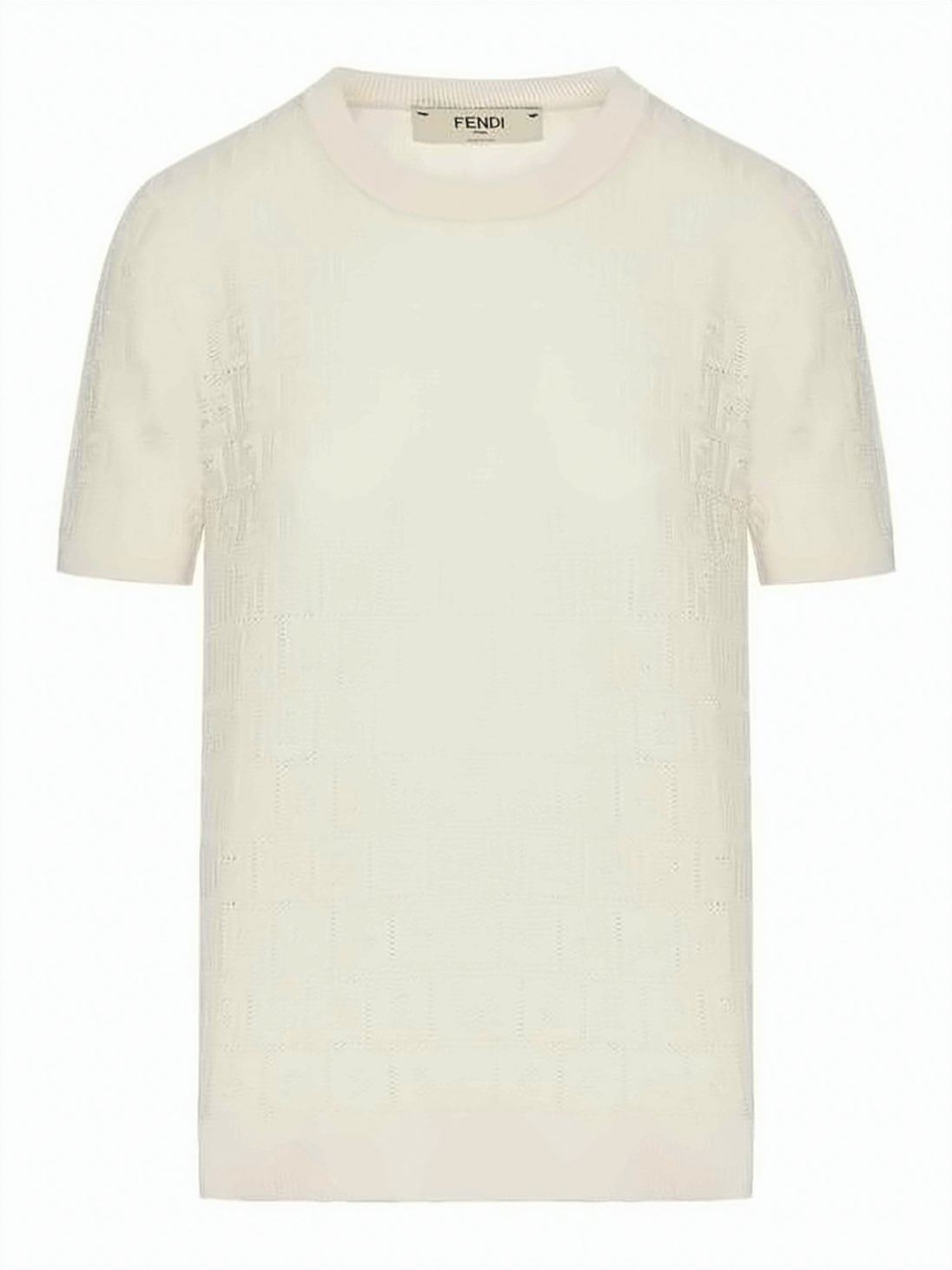 Short-Sleeved Knit Top