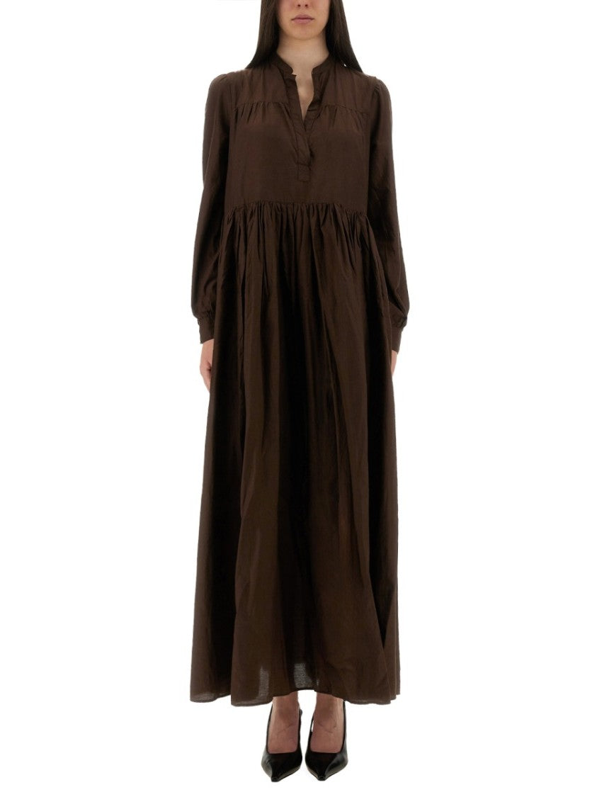 Oversized Cotton Maxi Dress