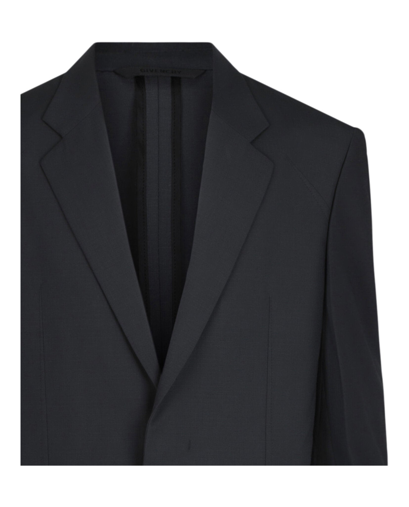 Boxy Fit Single-Button Blazer