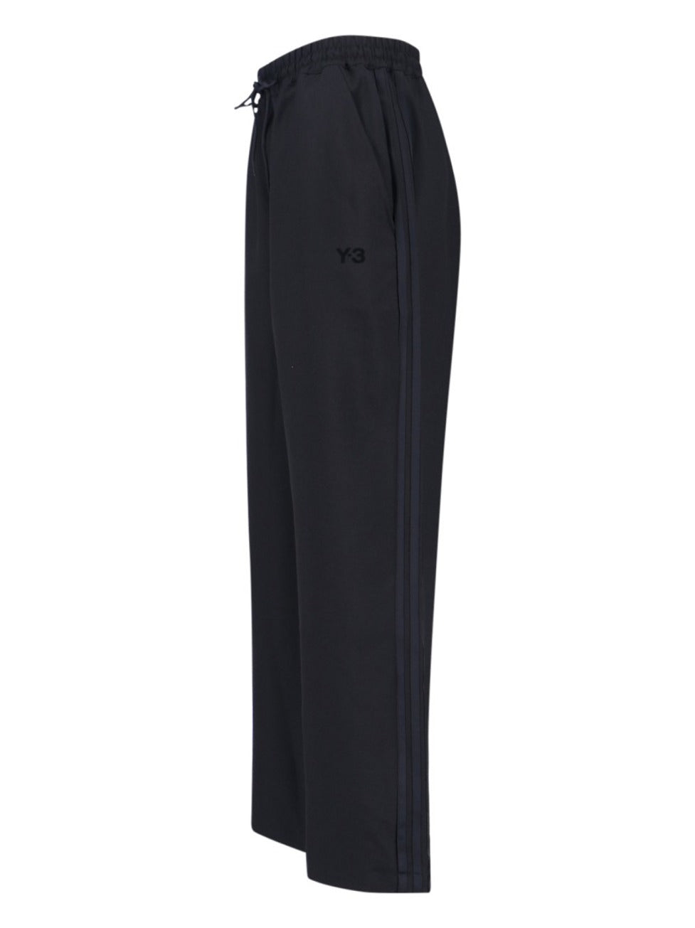 Straight Leg Pants With Elastic Waist And Drawstring Closure