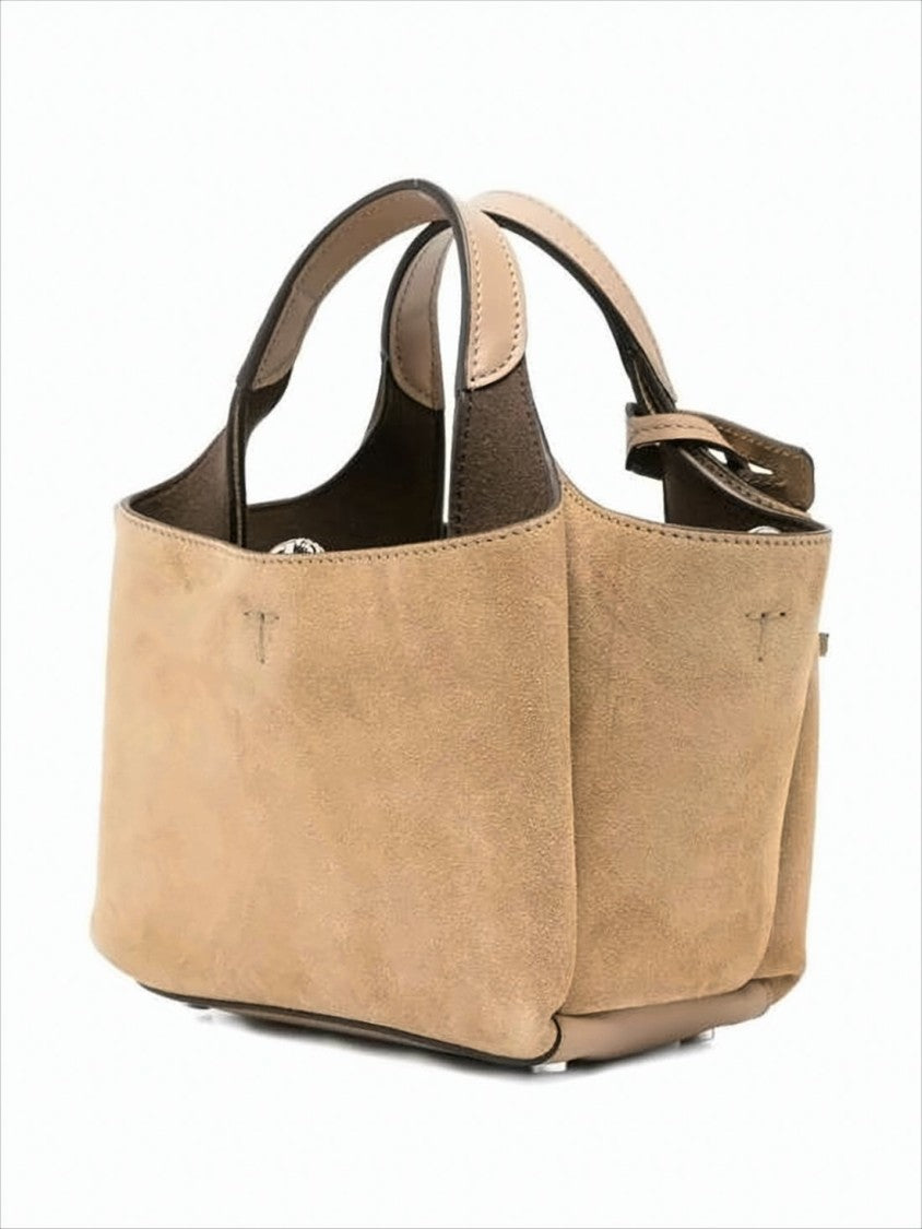 Compact Calf Leather Shoulder Bag with Adjustable Strap