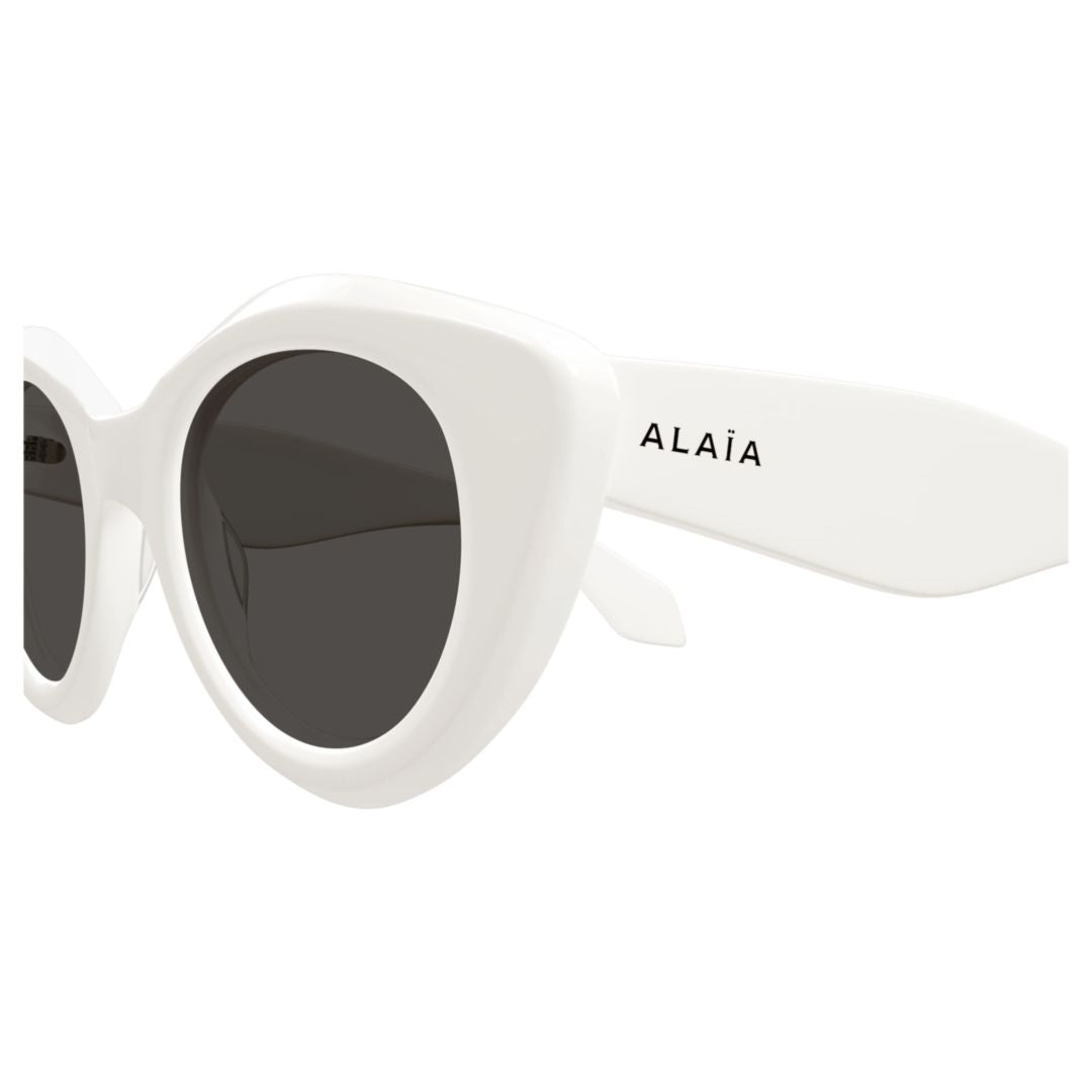 Aa0091s Bold Oversized Cat-Eye Sunglasses with Glossy Finish