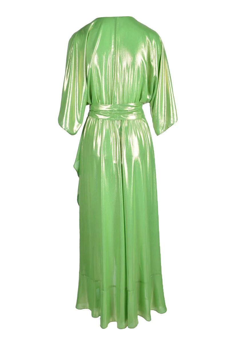 Long Dress Apple Green