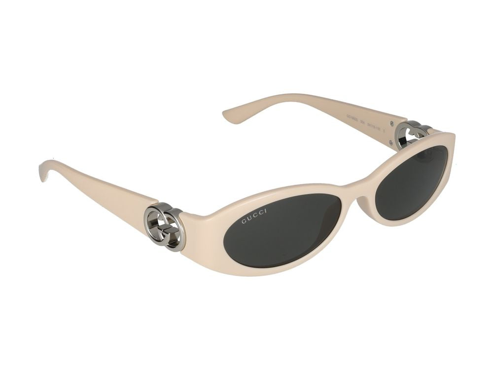 Sunglasses Gucci GG1660S 004 ivory ivory grey 54/16/135