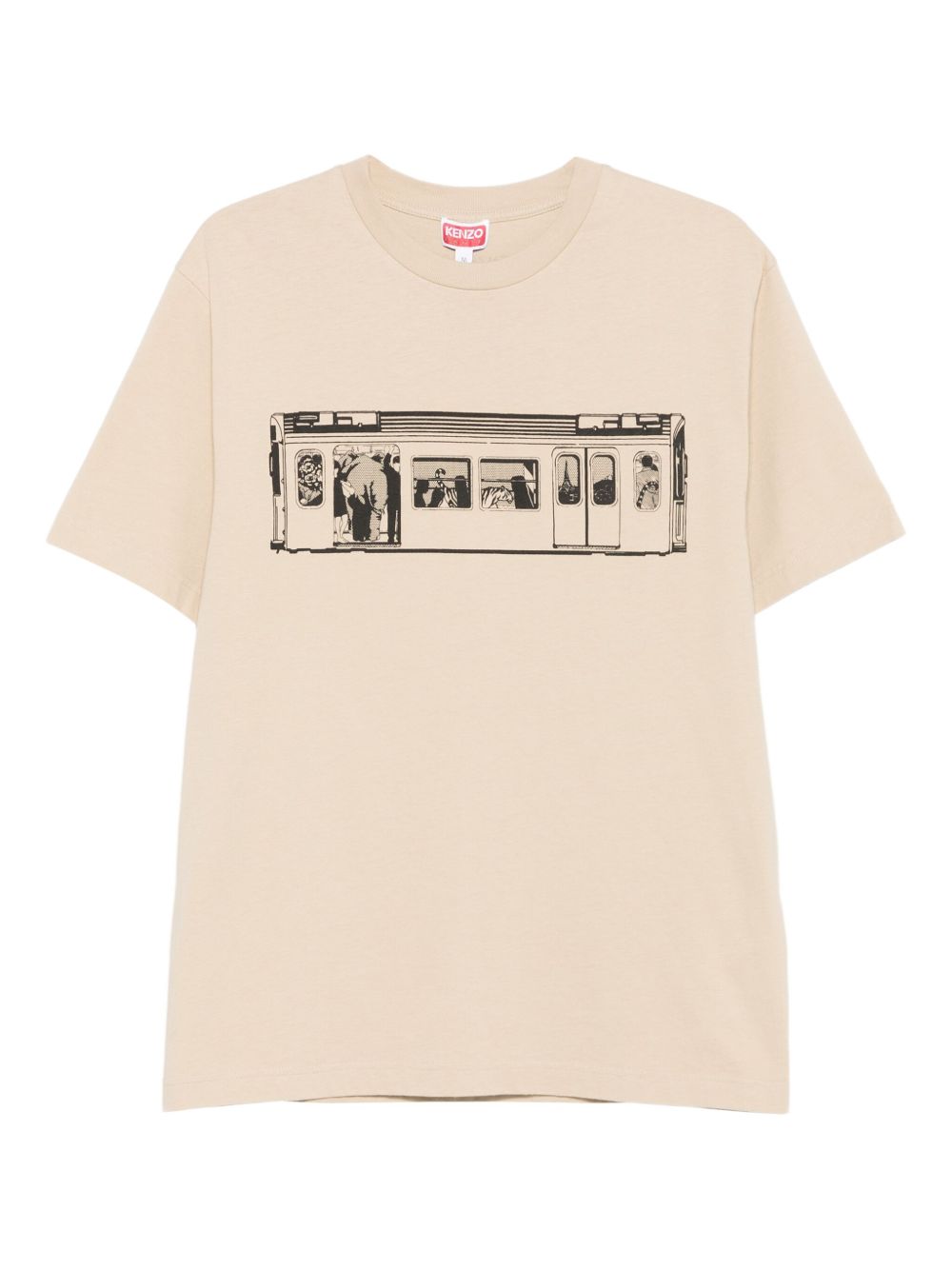 Short-Sleeved Crew Neck T-Shirt