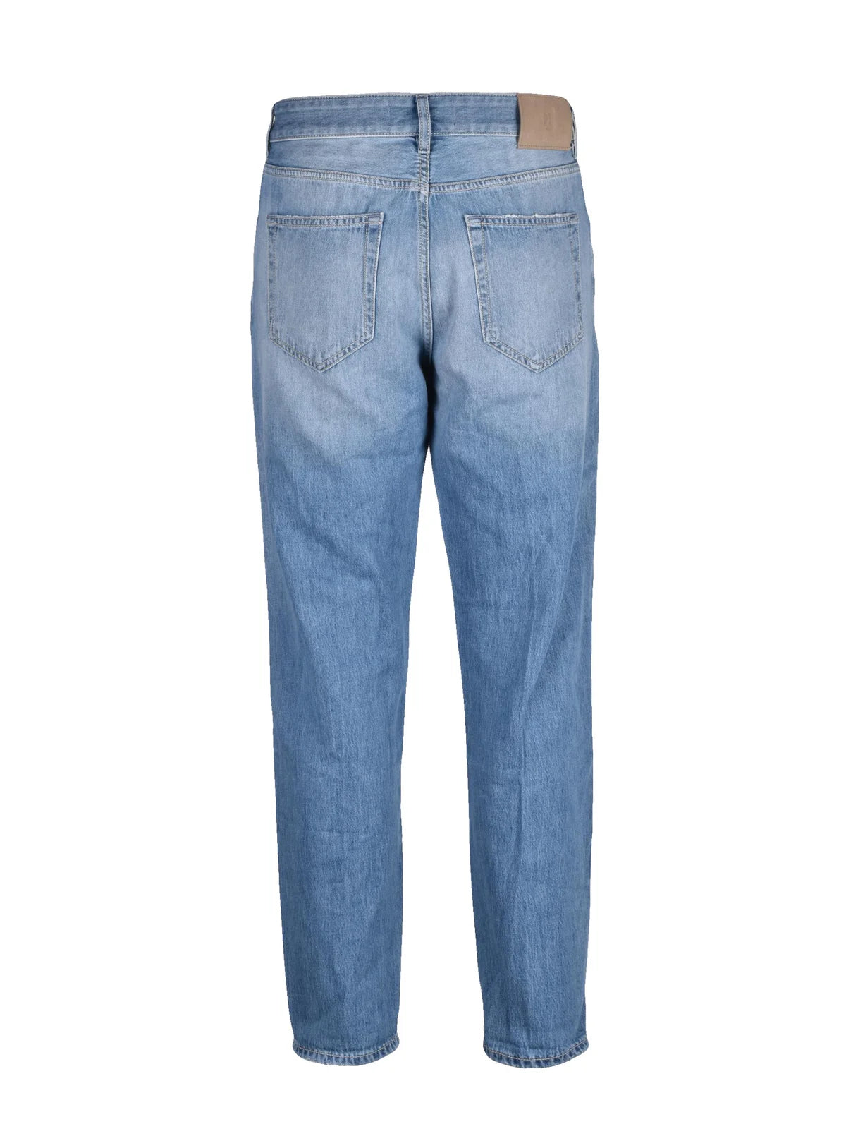 Light Blue Cotton Men Jeans
