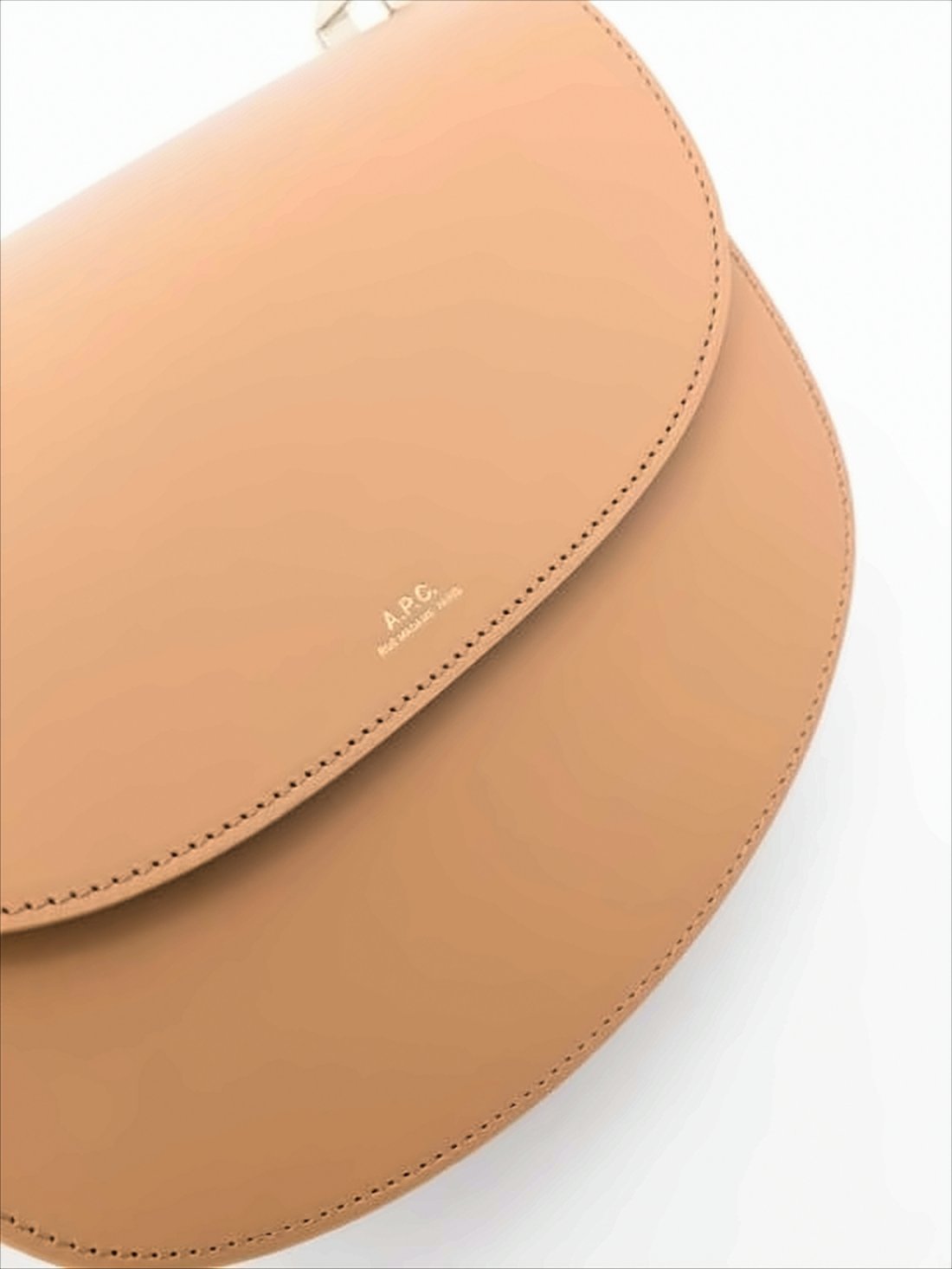 Smooth Leather Shoulder Bag