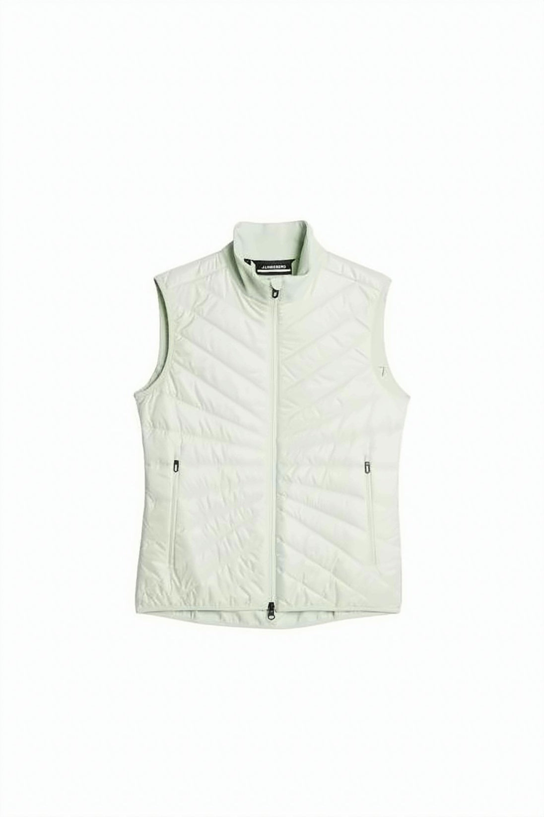 Chevron Pattern Quilted Vest