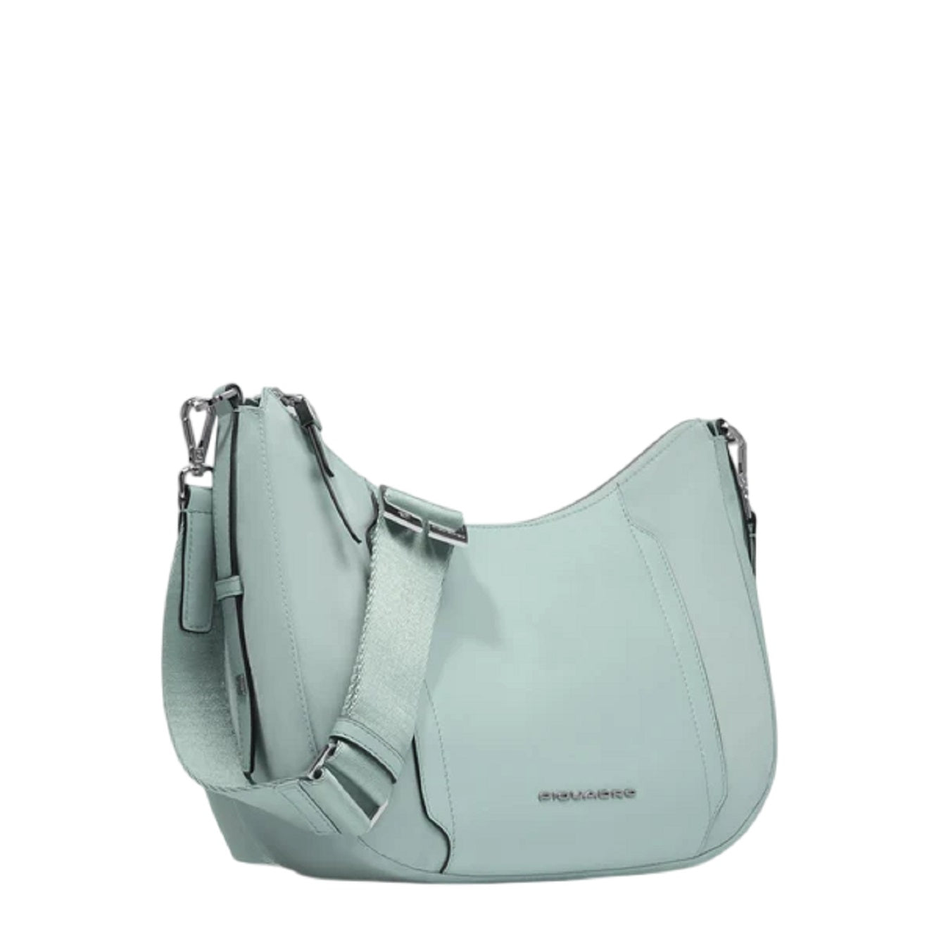 Curved Shoulder Bag with RFID Protection