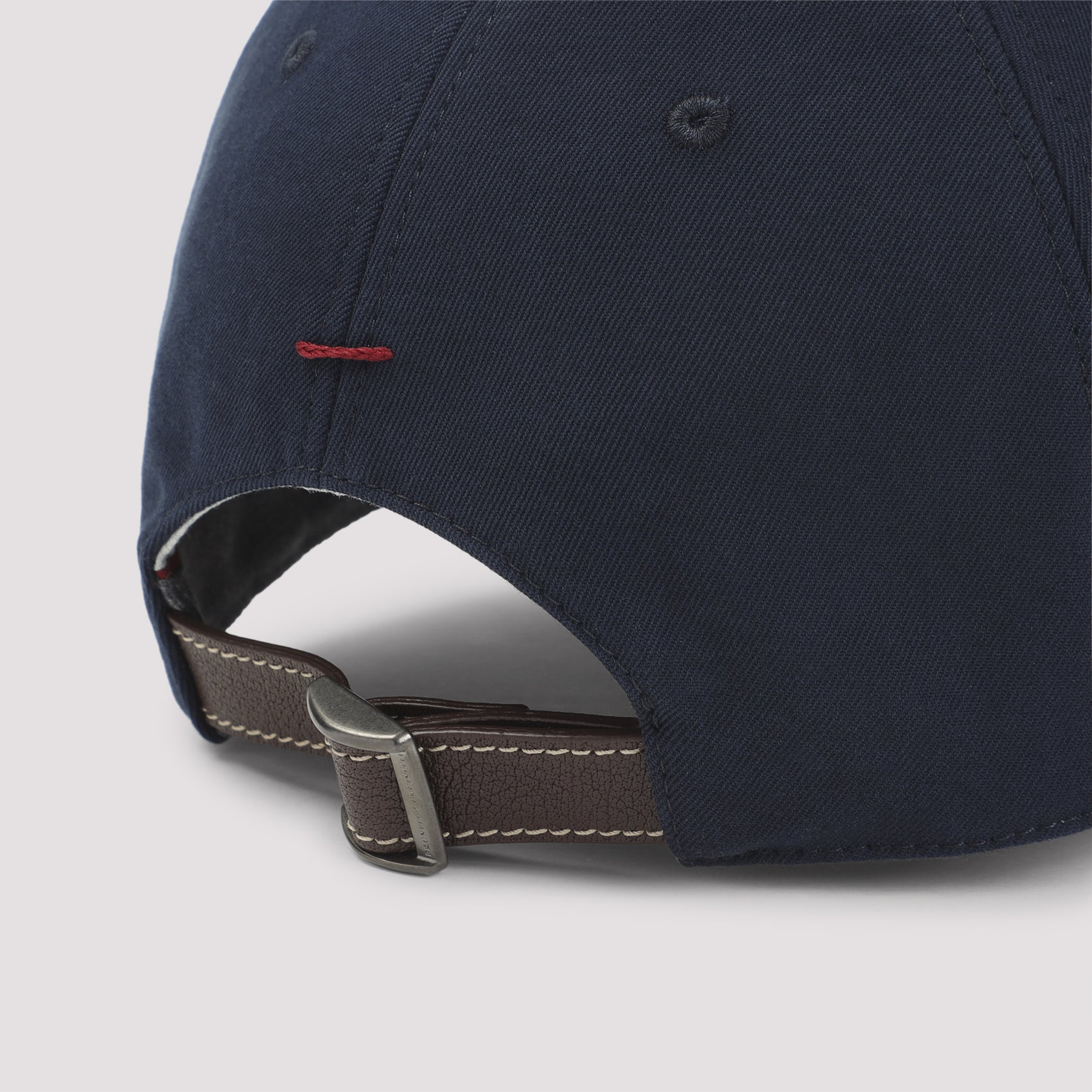 Structured Cotton Baseball Cap with Embroidered Logo