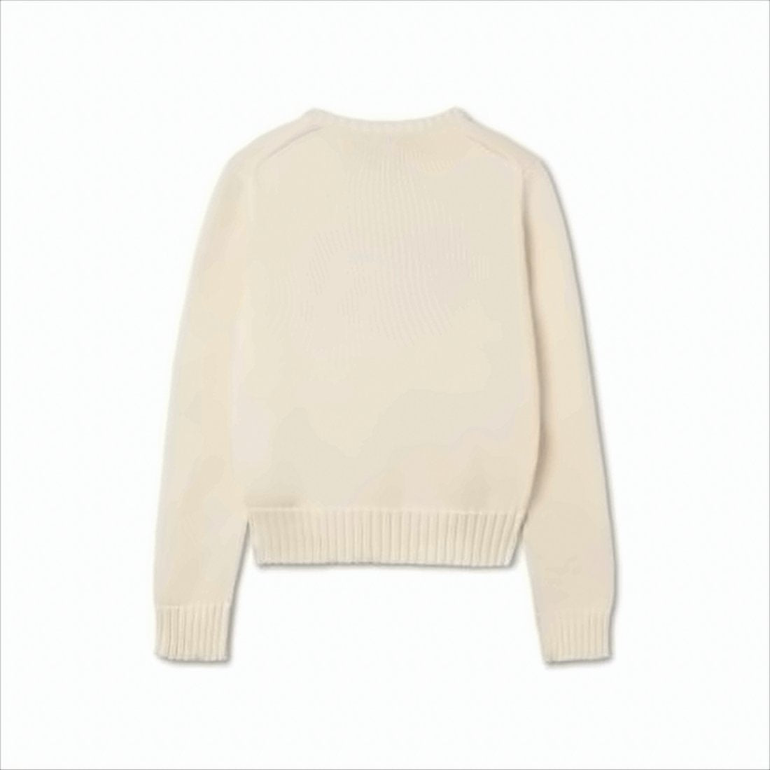 Knitted Sweater with Flag Motif