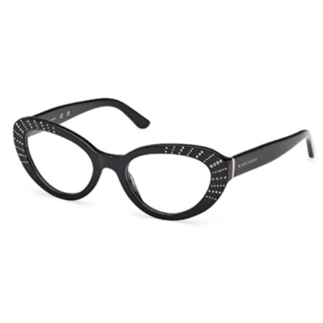 Gm50035 Cat-Eye Acetate Eyeglasses with Silver Stud Accents