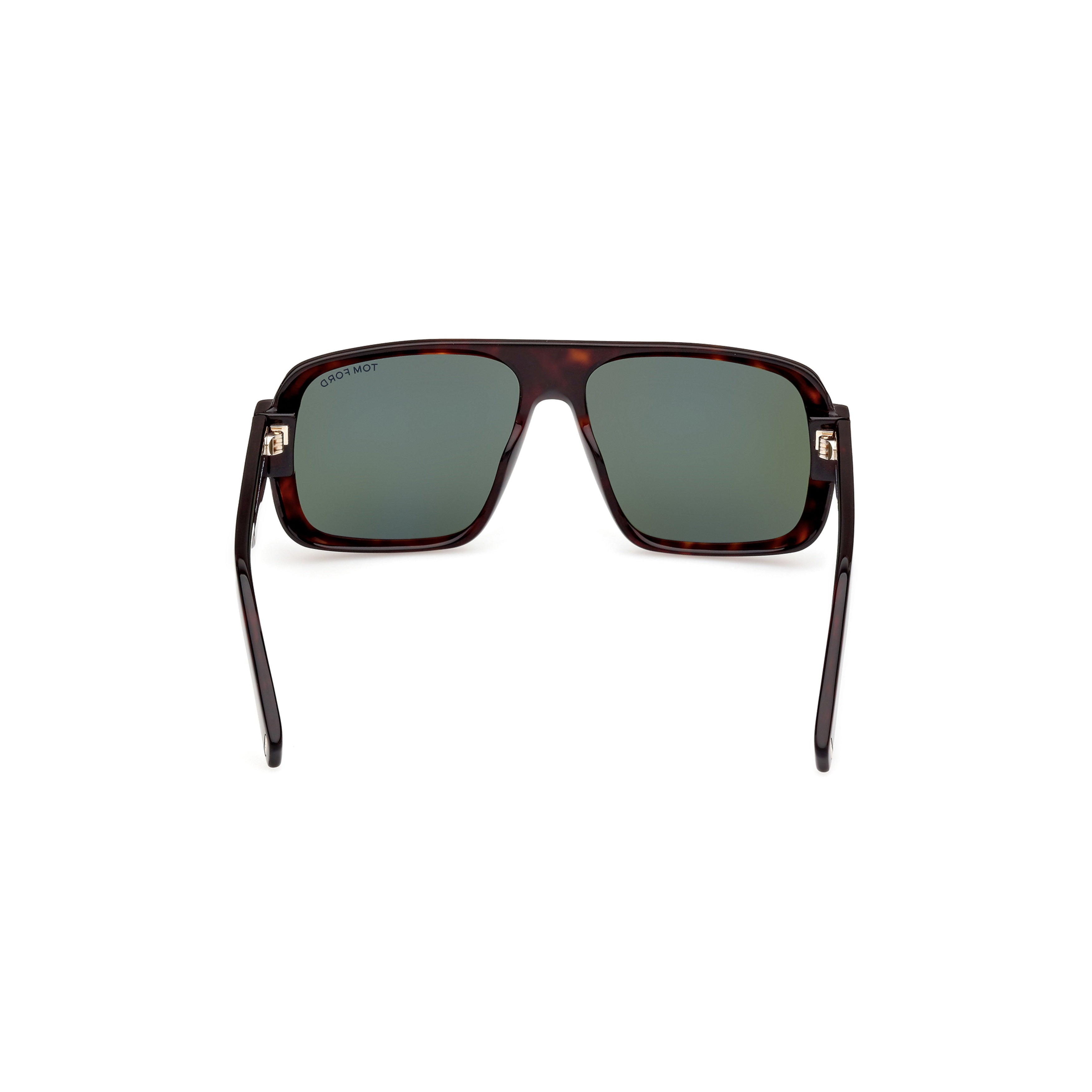 Ft1101 Oversized Tortoiseshell Square Sunglasses