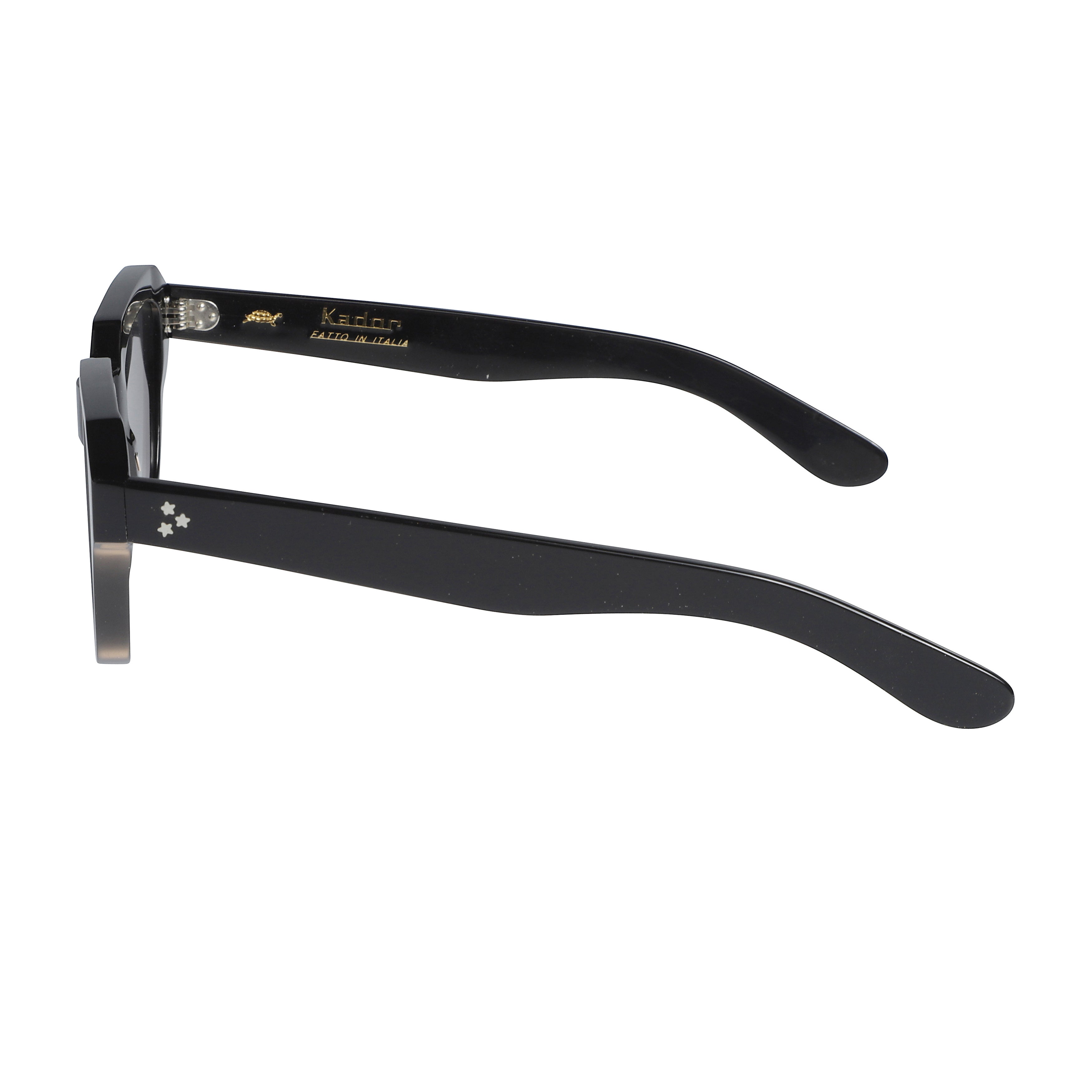 Smoke Square-Frame Sunglasses with Gradient Smoke Tint