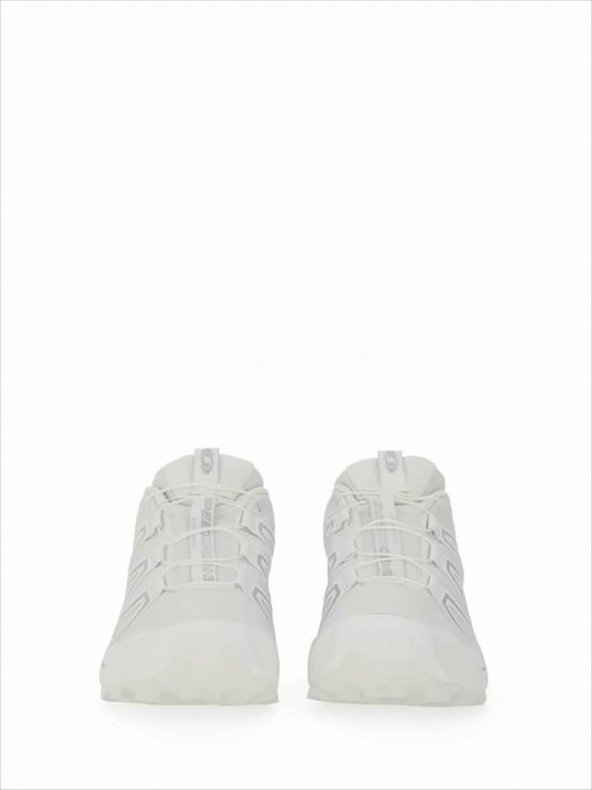 White Sneakers with Dynamic Overlays