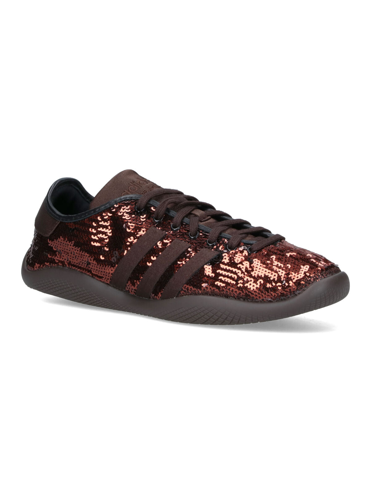 "Karintha" Sneakers, In Brown Fabric