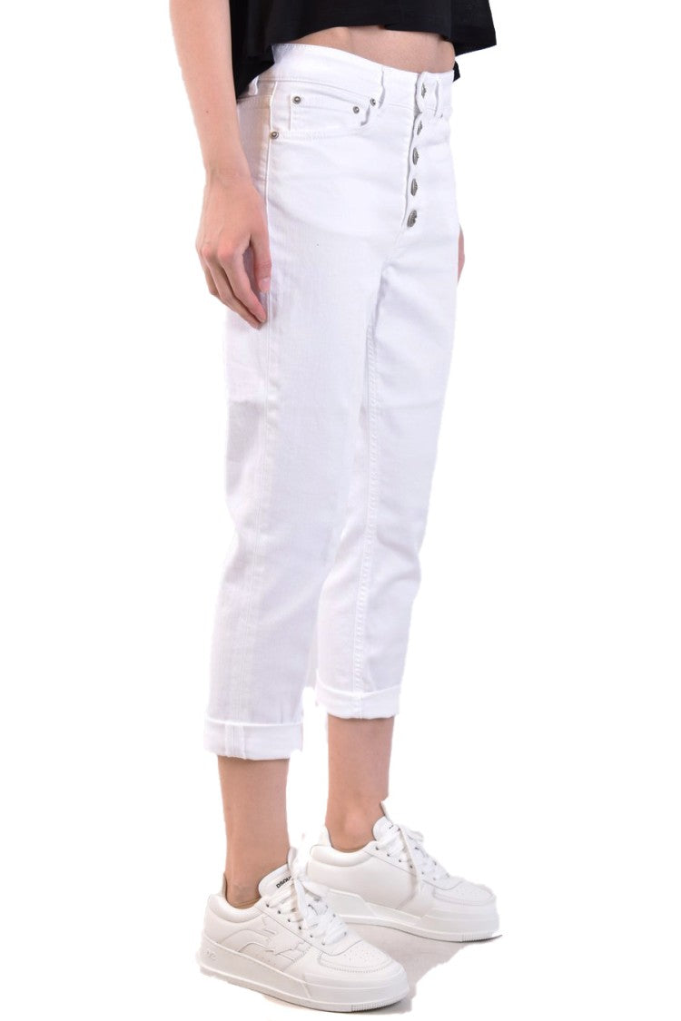 White Cotton Jeans