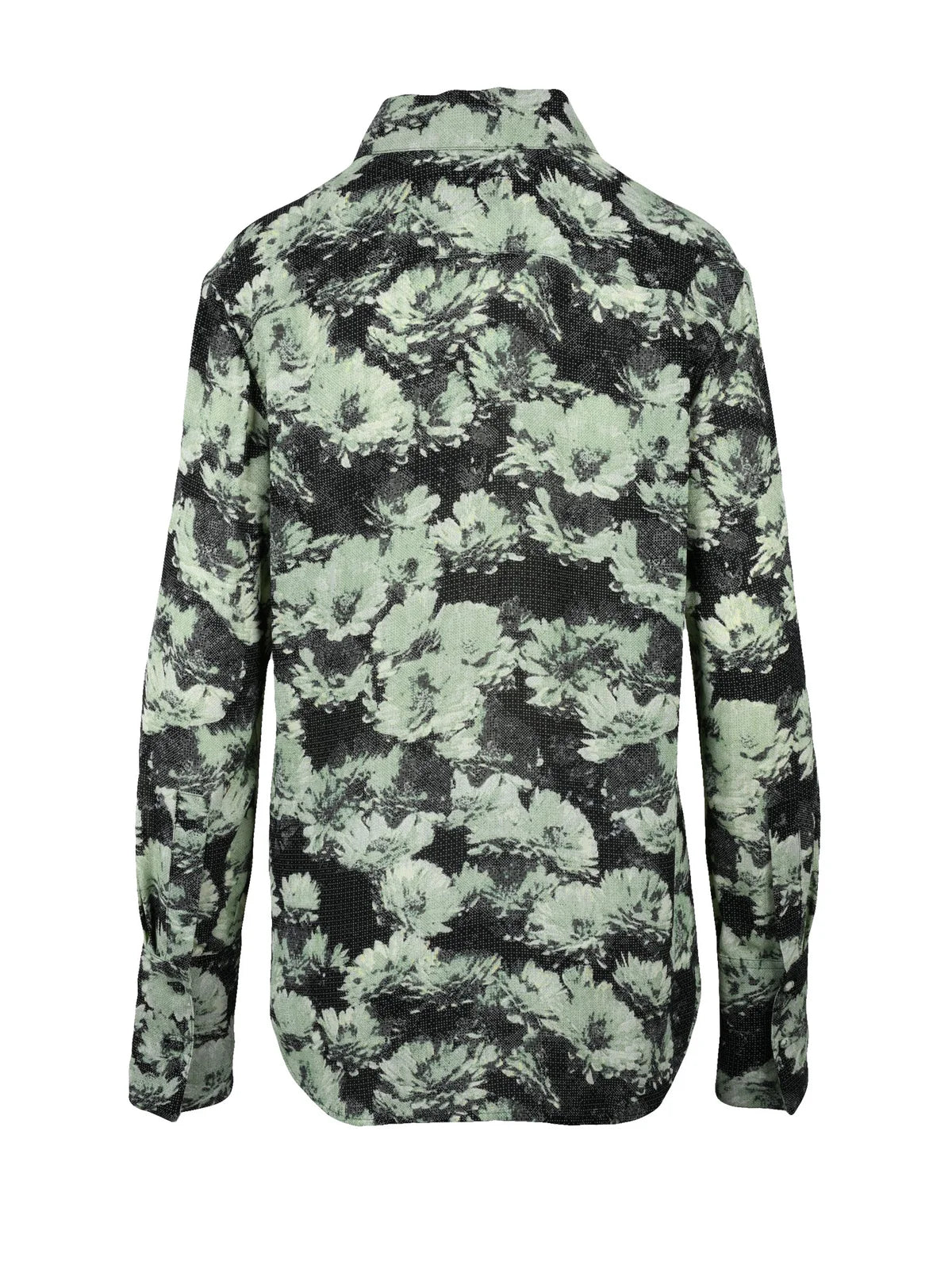 Viscose Shirt - Green/Black