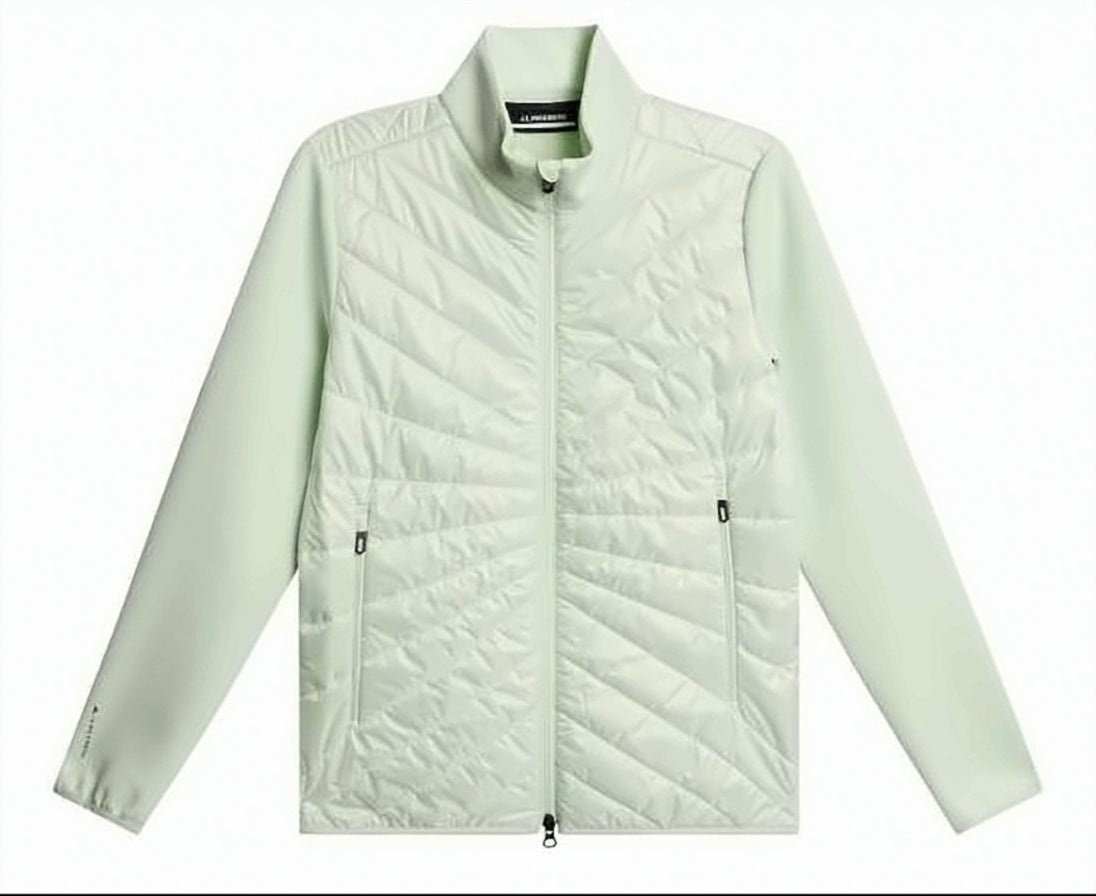 Quilted Lightweight Jacket with Sunburst Pattern