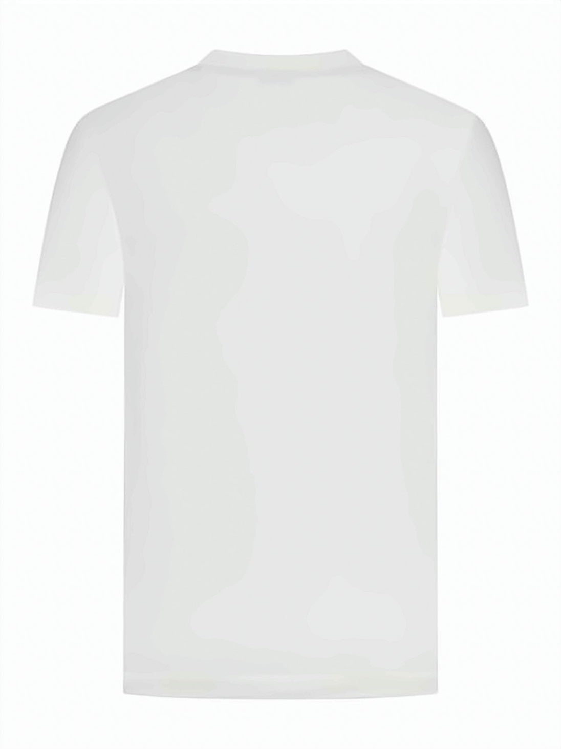 Classic Short-Sleeve Cotton T-Shirt with Embroidered Motif