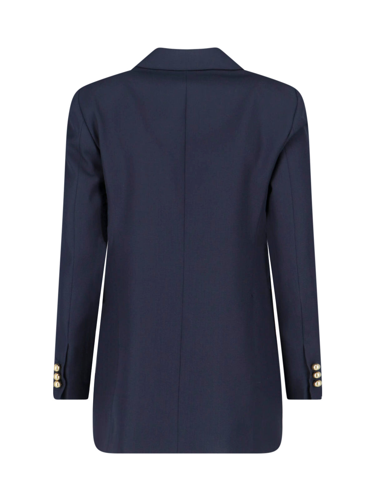 Navy Double-Breasted Blazer