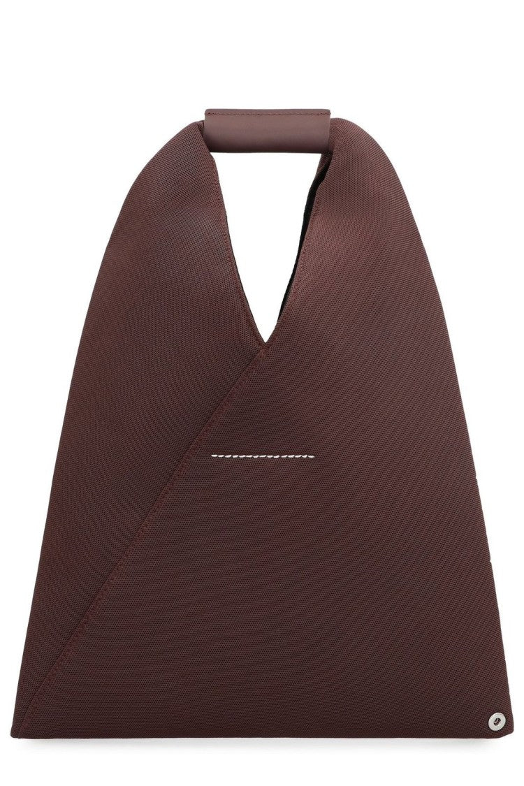 Structured Brown Handbag With Minimalist Design