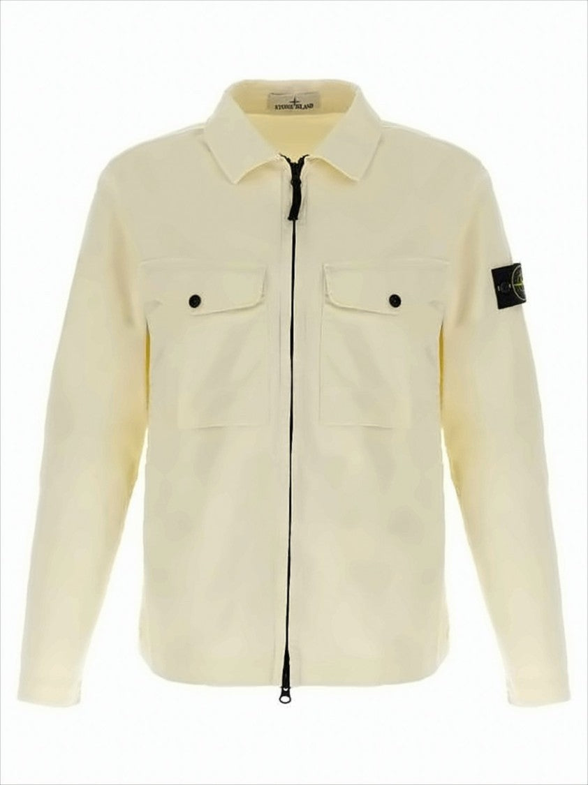 Minimalist Light Cream Jacket