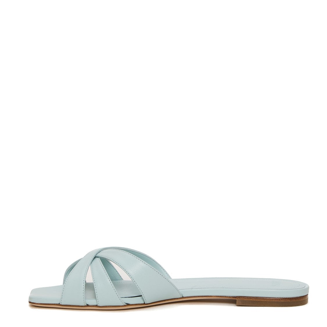 Sky Blue Color Plumette Slipper