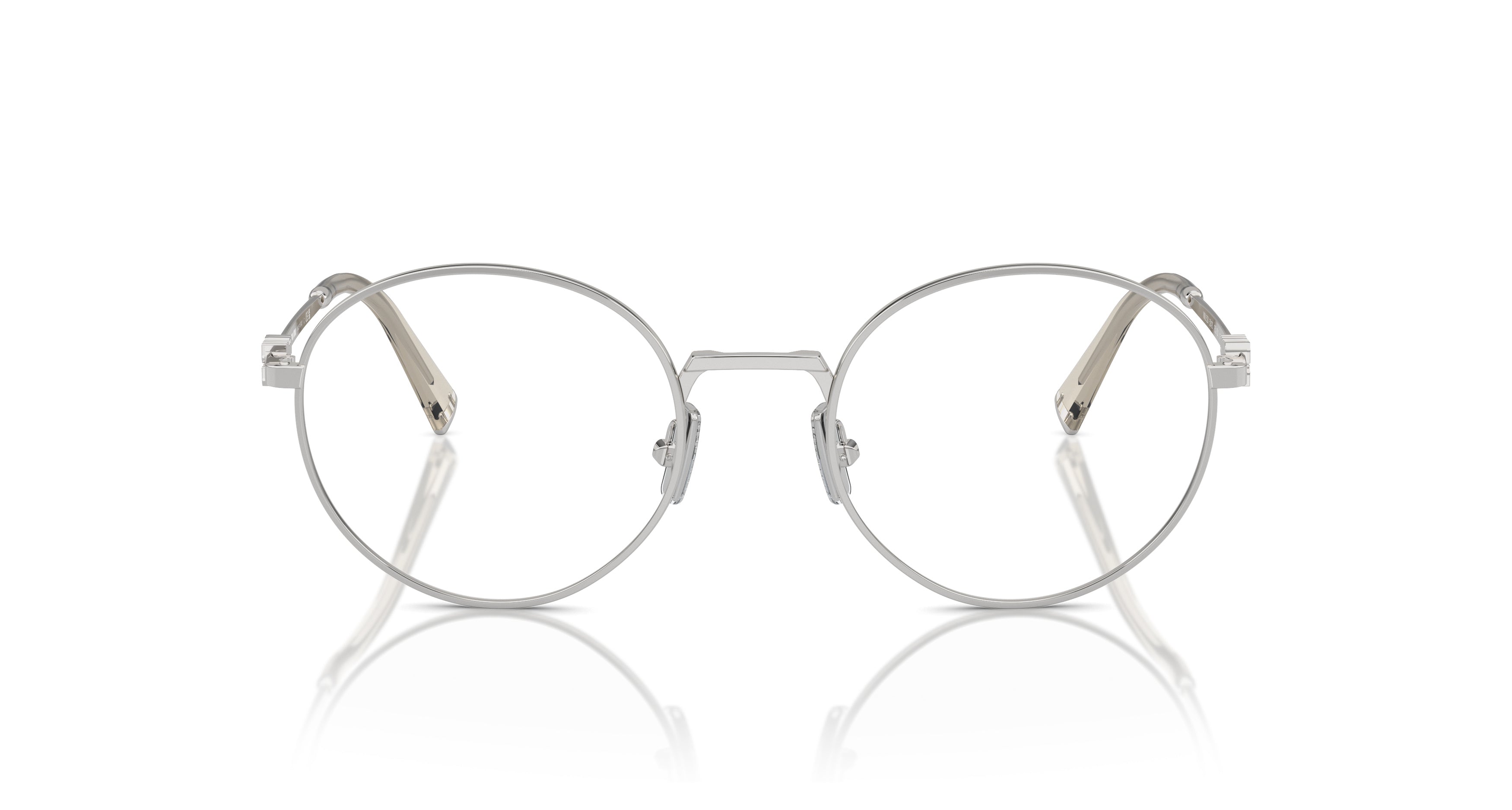 0mu 52xv Round Metal Frame Sunglasses