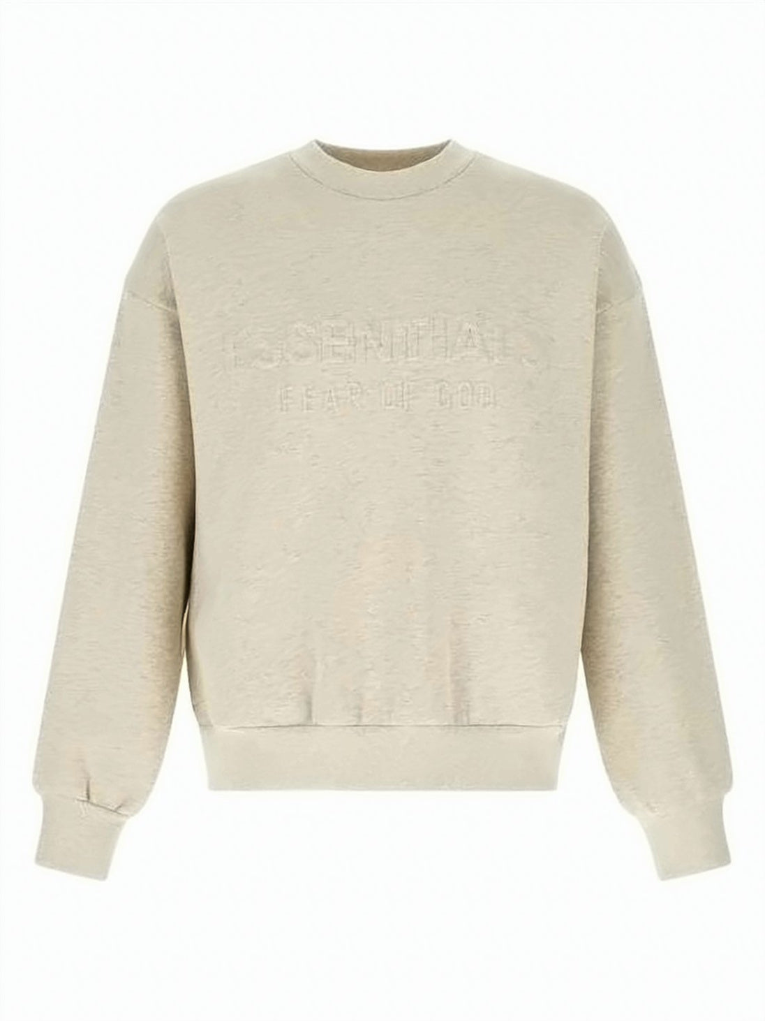 Long-Sleeve Sweatshirt with Ribbed Finishing