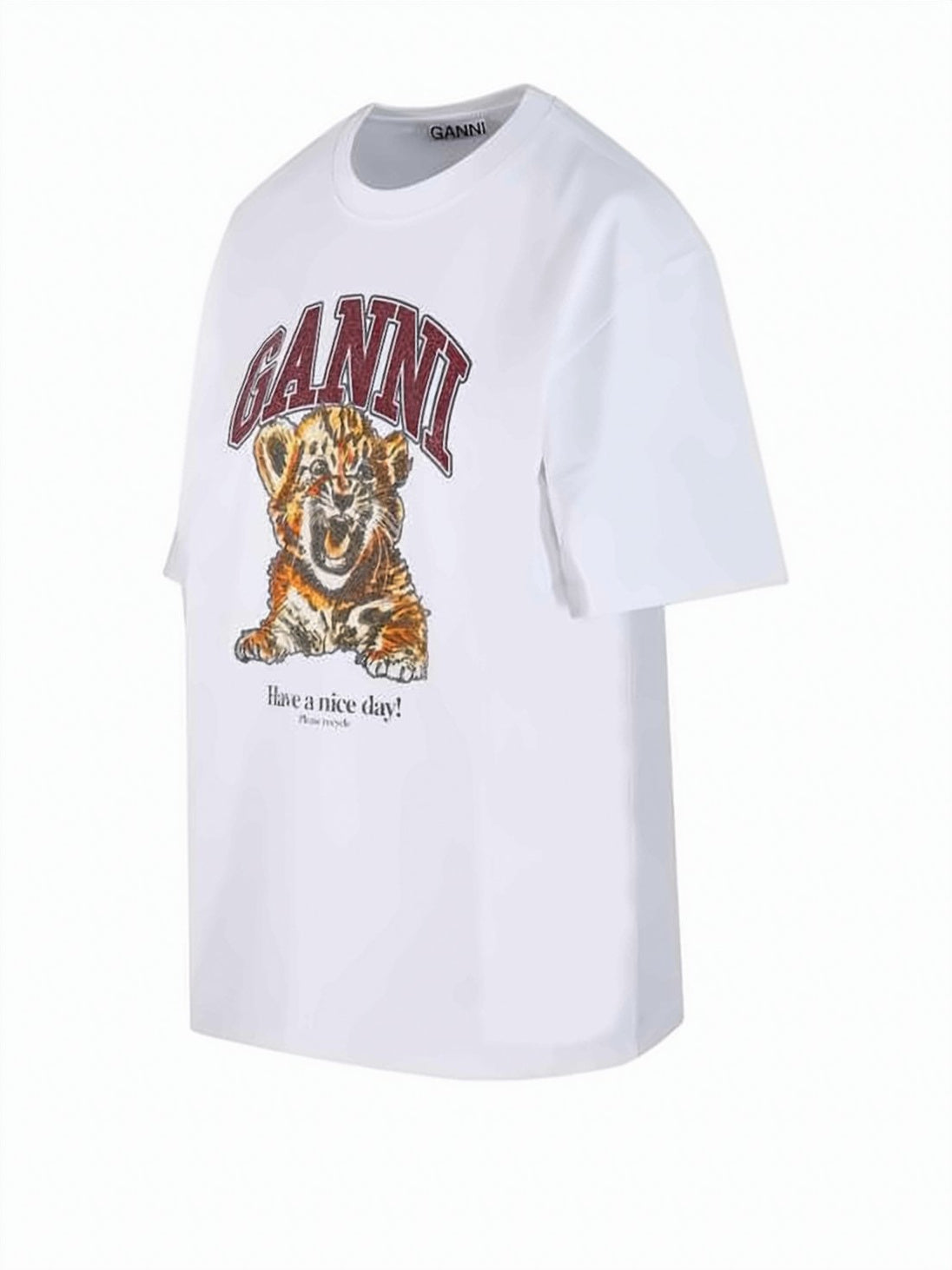 White Cotton Jersey T-Shirt