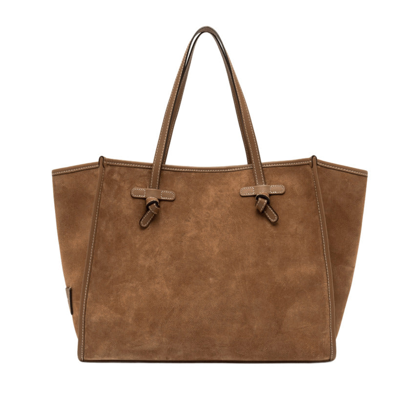 Straw Handbag with Internal Pouch