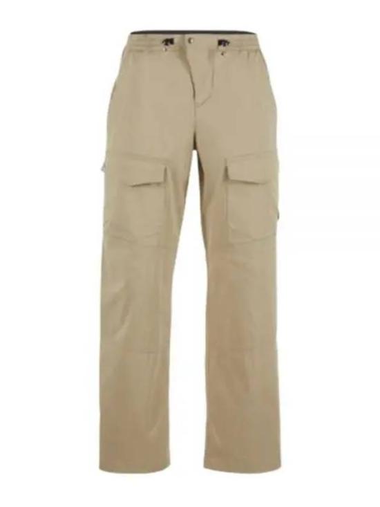 Functional Straight-Cut Trousers with Multiple Pockets