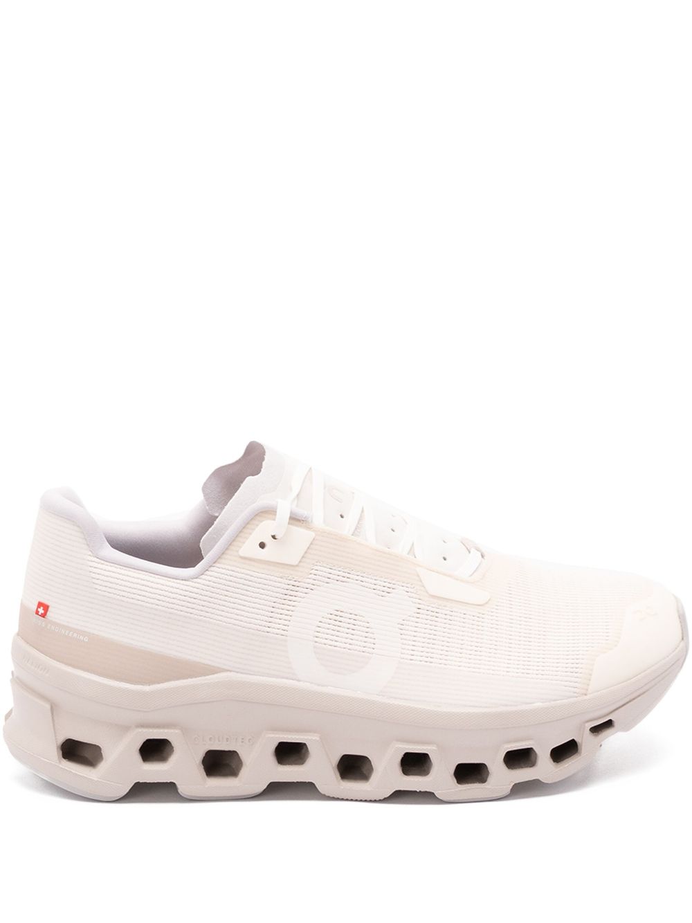 Technical Mesh Sneakers With Hexagonal Sole Design