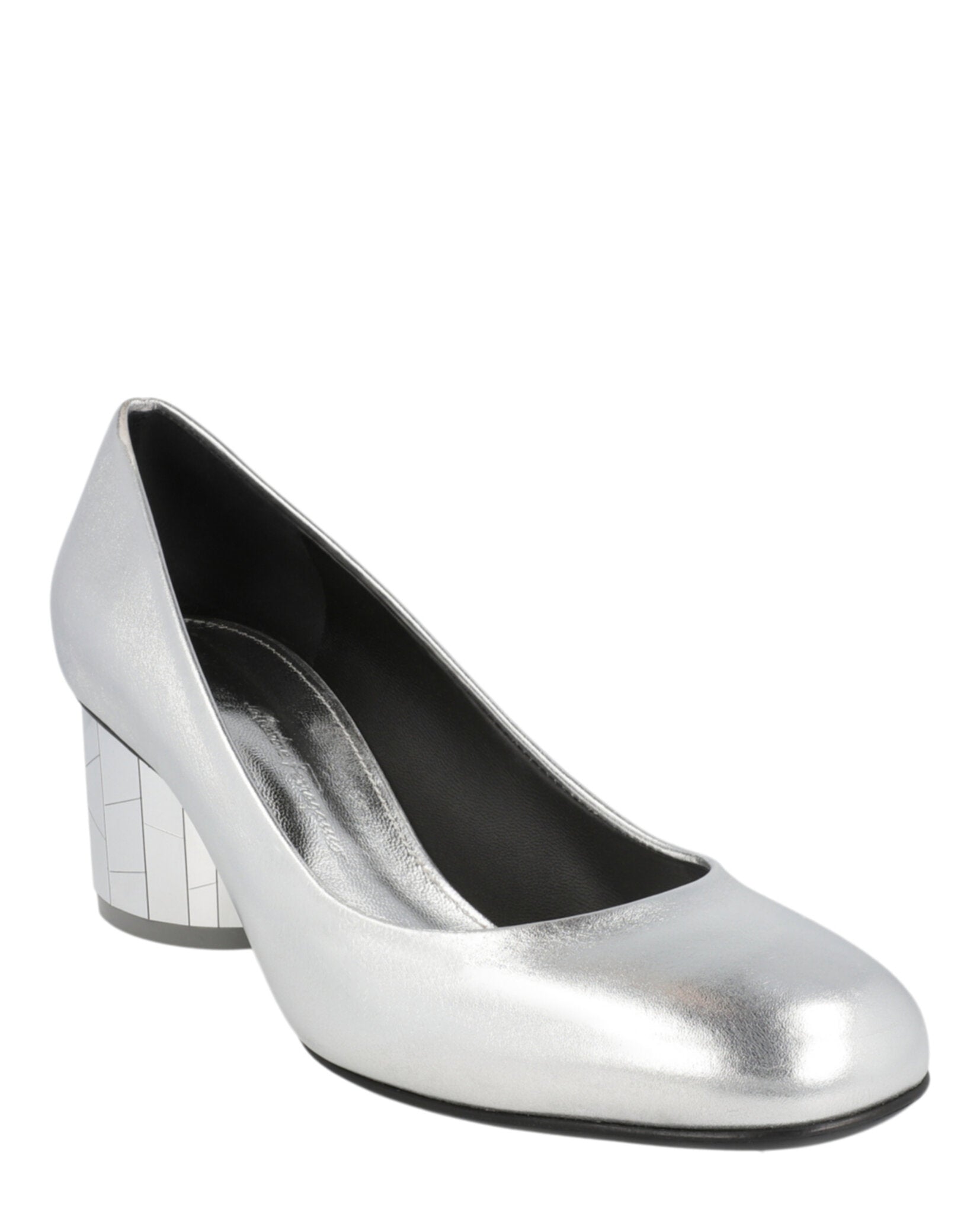 Farrah Metallic Leather Pumps