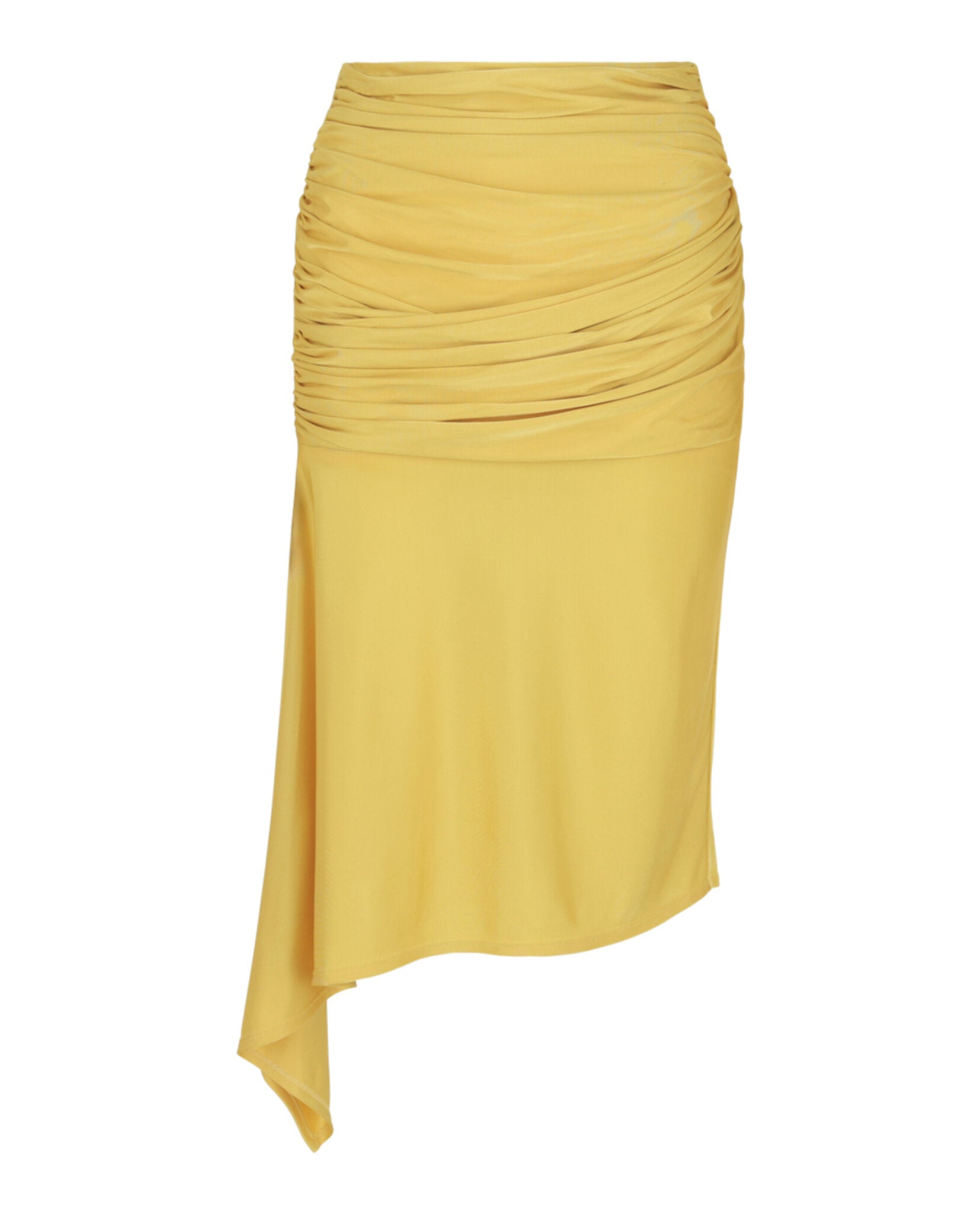 Draped Asymmetrical Skirt