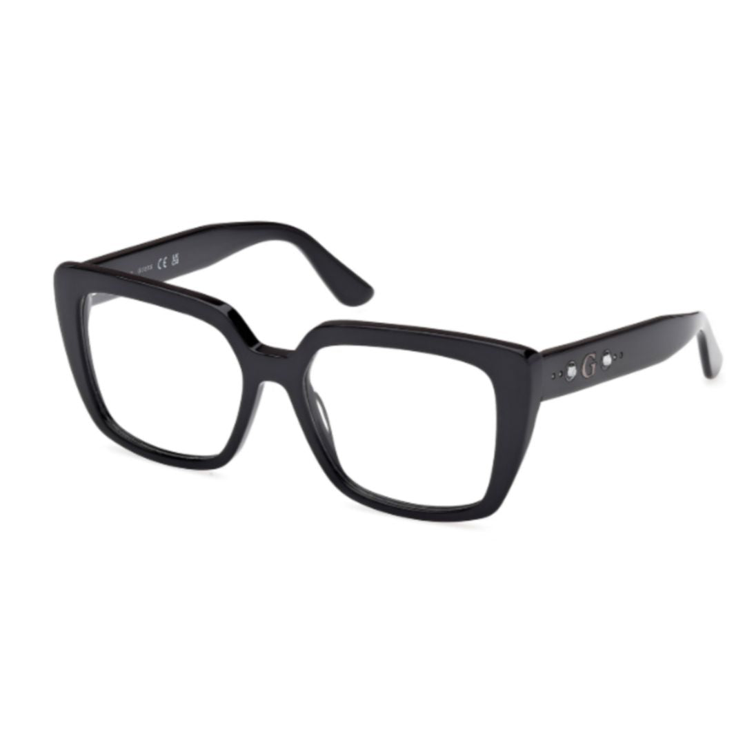 Gu50174 Oversized Square Frame Eyeglasses