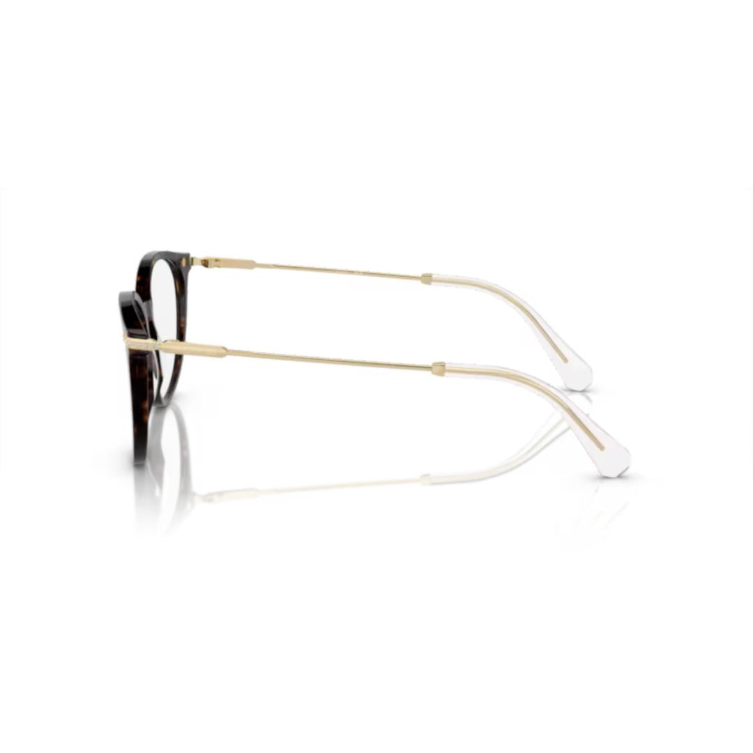 0sk2009 Rounded Tortoiseshell Pattern Sunglasses