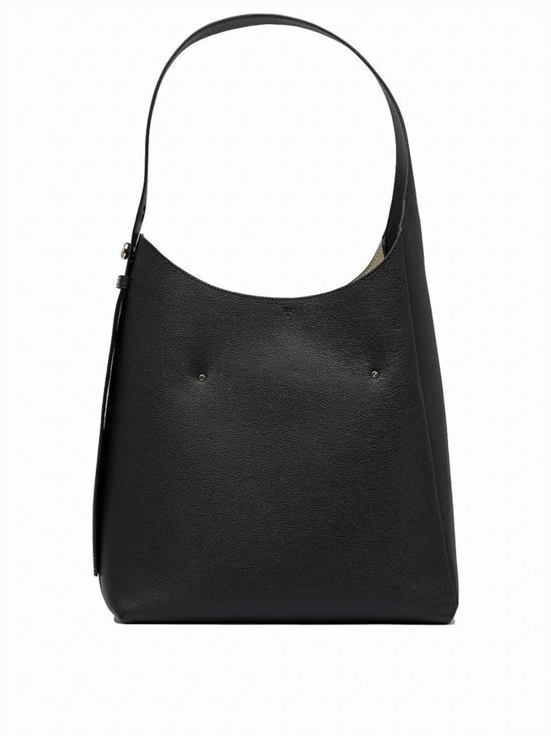 Smooth Leather Hobo Bag